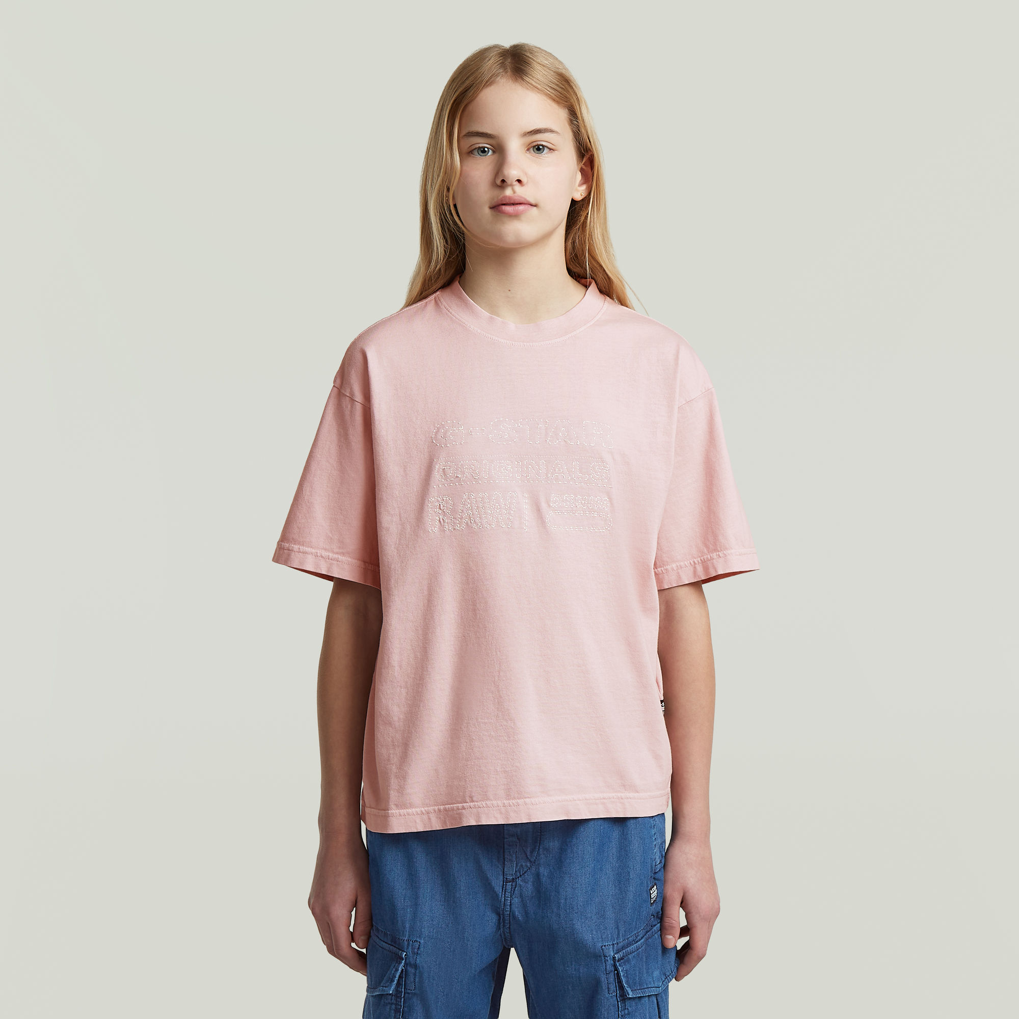 Girls Oversized T-Shirt - Pink - mädchen