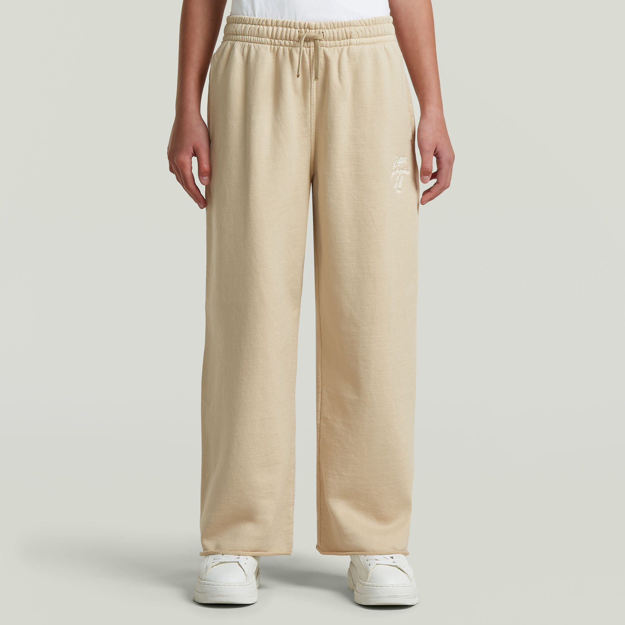 Girls Basic Pants - Beige - mädchen