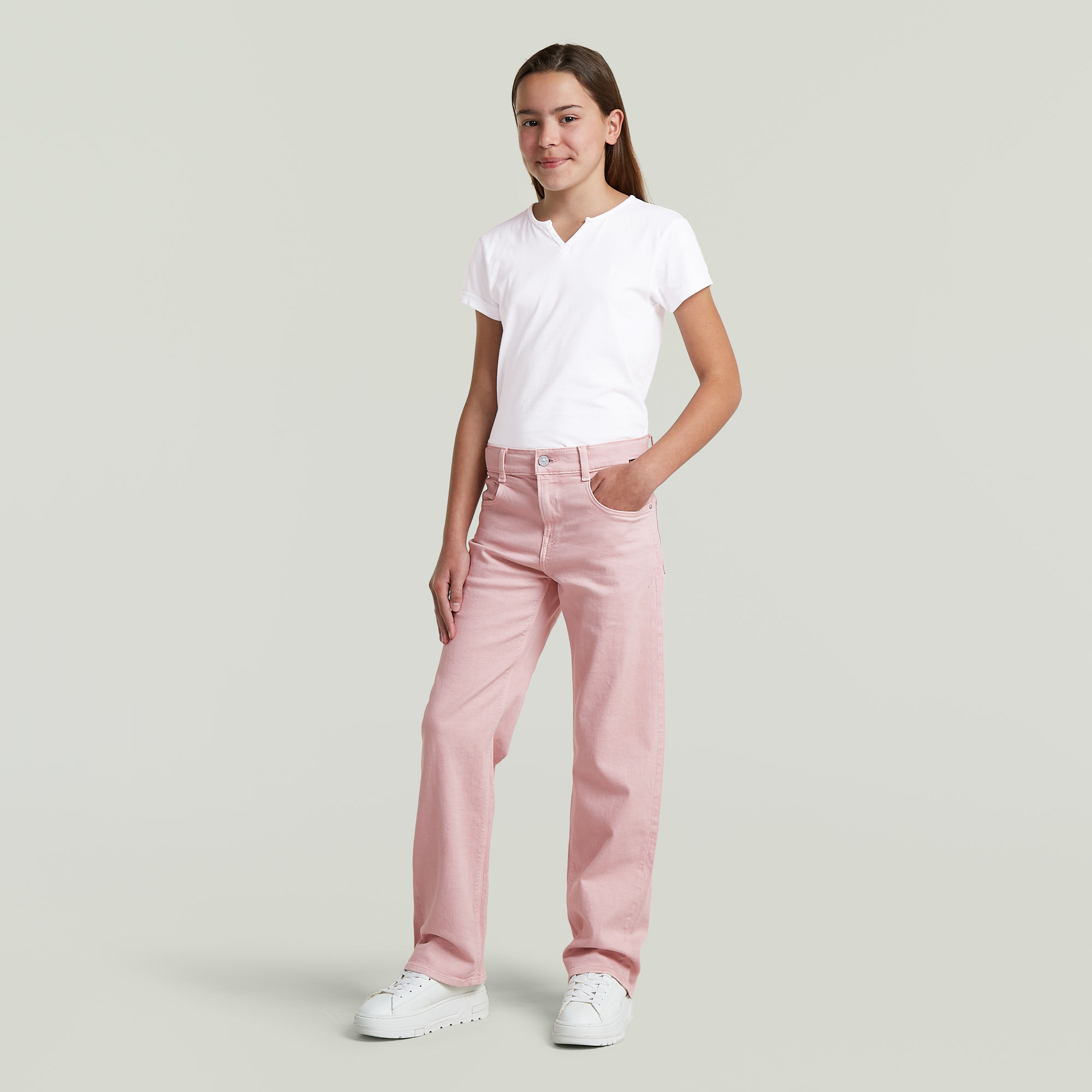 Thumbnail - Girls Judee Loose Hose - Pink - mädchen