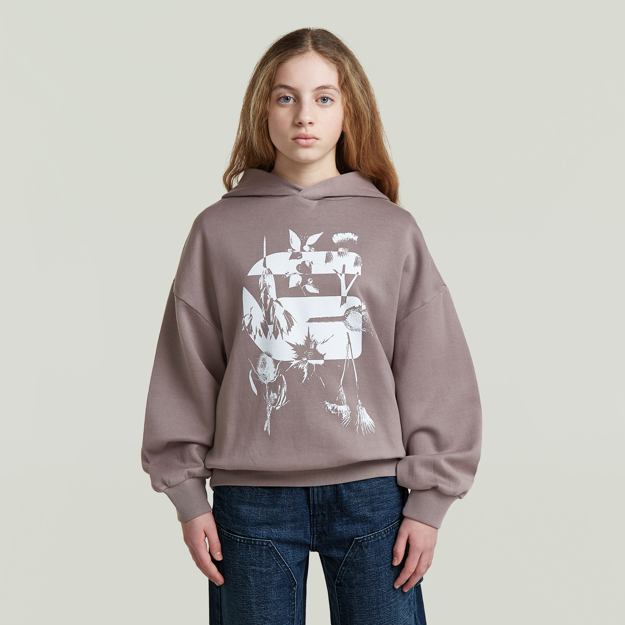 Girls Miller Hoodie Sweatshirt - Grau - mädchen