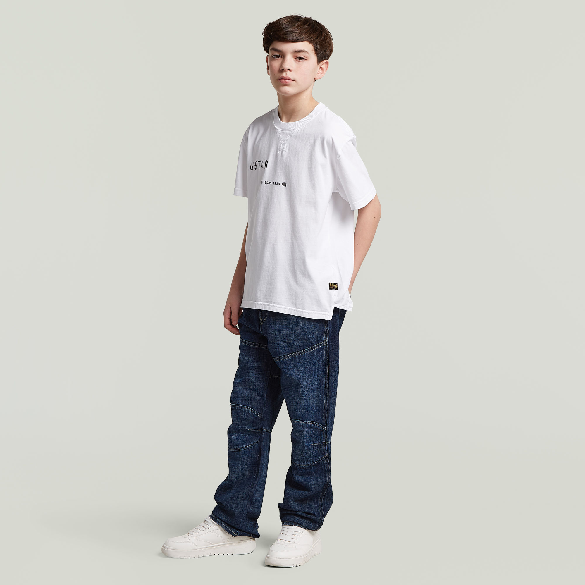 Thumbnail - Boys Nifous T-Shirt - Weiß - jungen