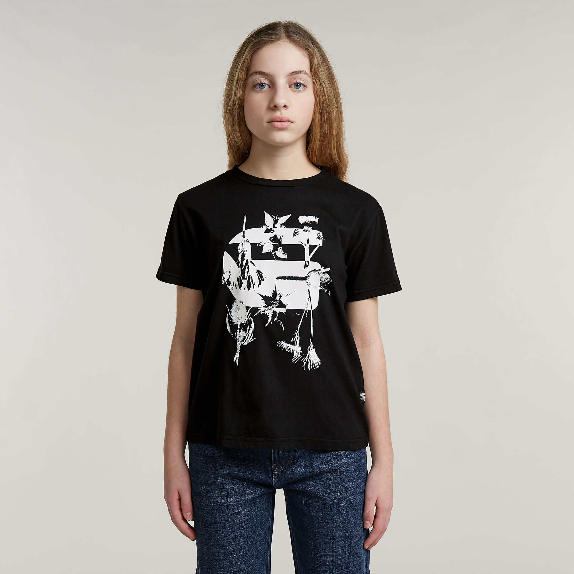 Girls Miller T-Shirt - Schwarz - mädchen