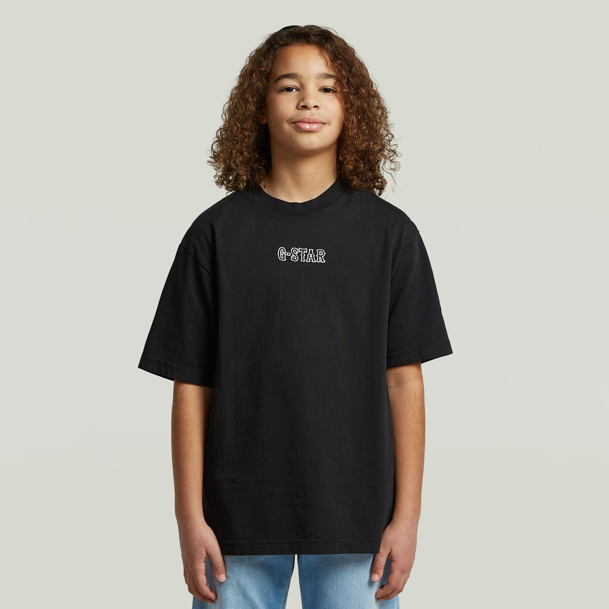 Boys Oversized T-Shirt - Schwarz - jungen