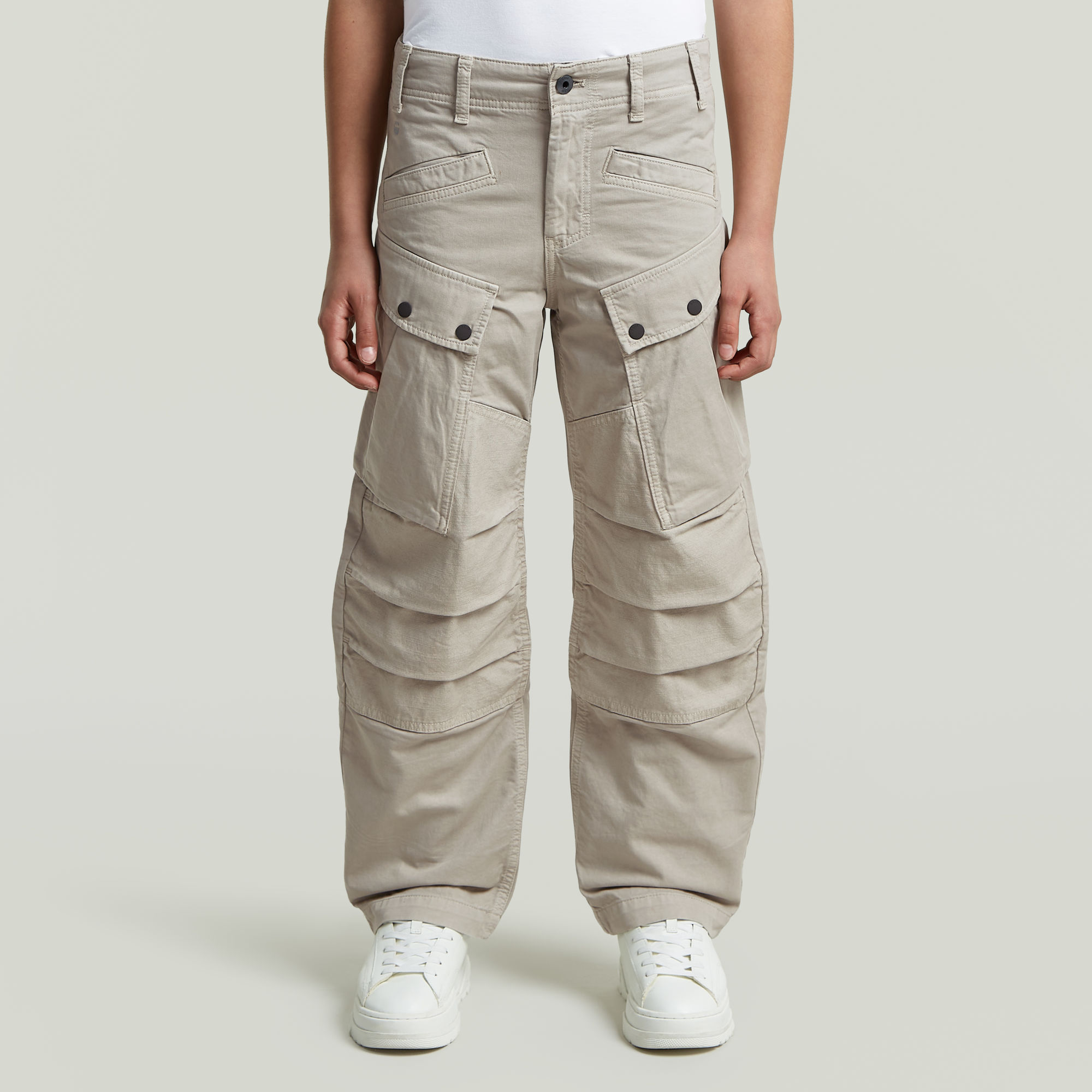 Boys 3D Loose PM Cargohose - Grau - jungen