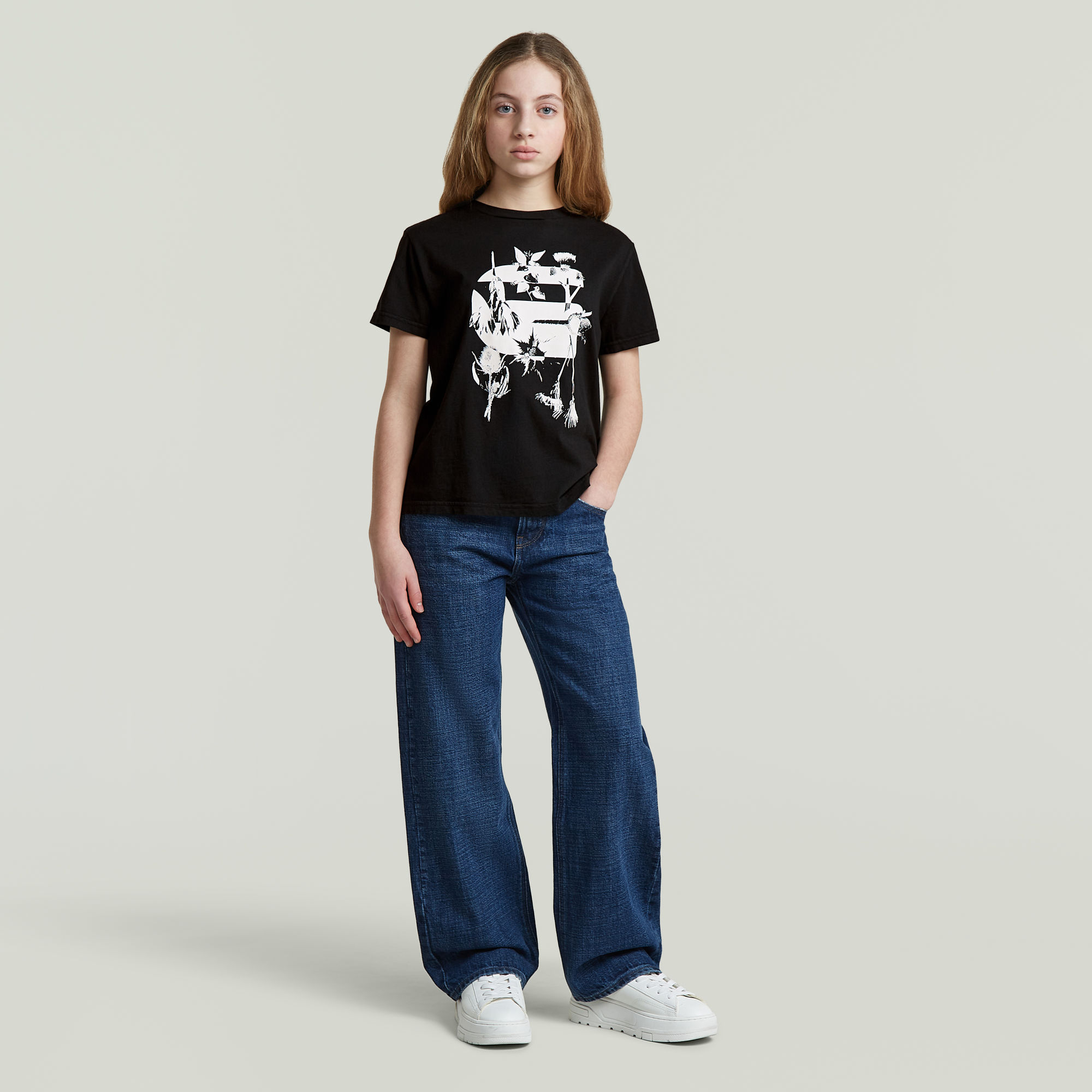 Thumbnail - Girls Miller T-Shirt - Schwarz - mädchen