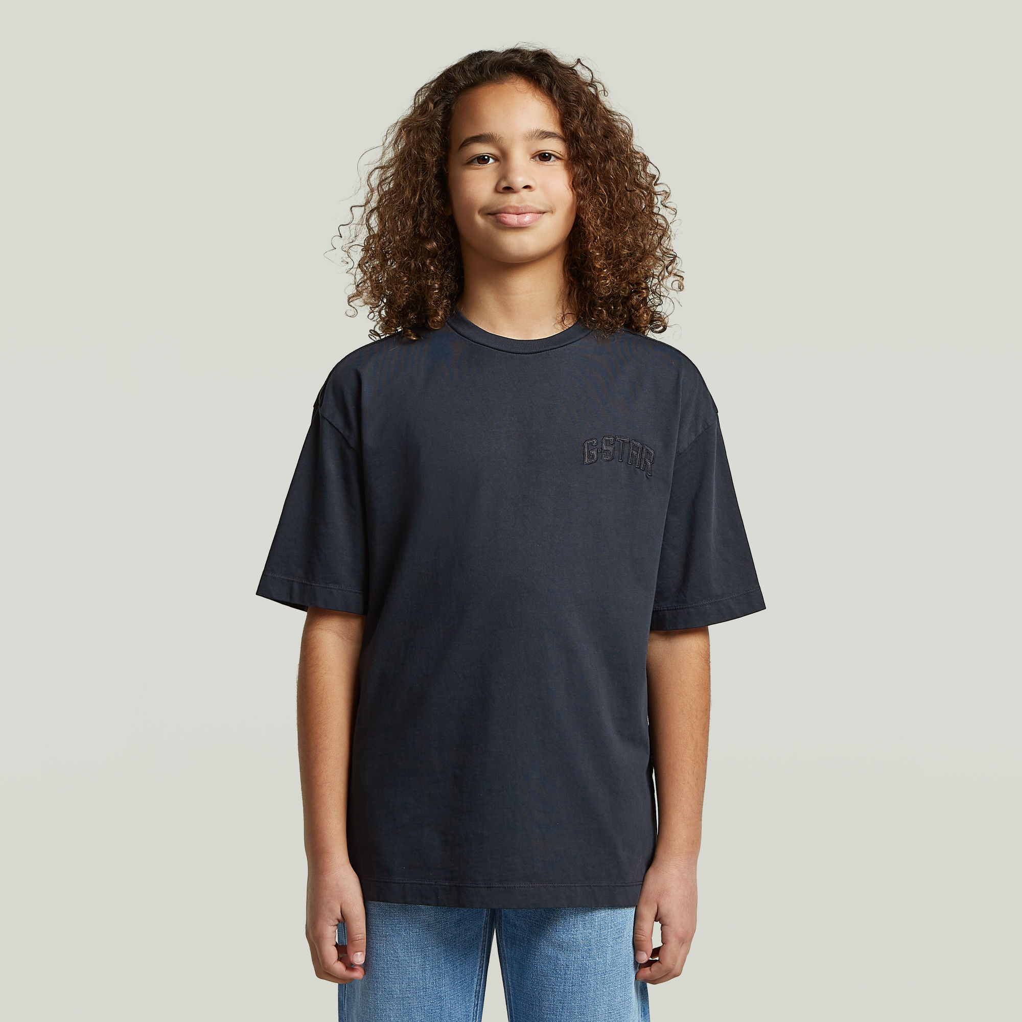 Boys Tee Coll Top - Dunkelblau - jungen