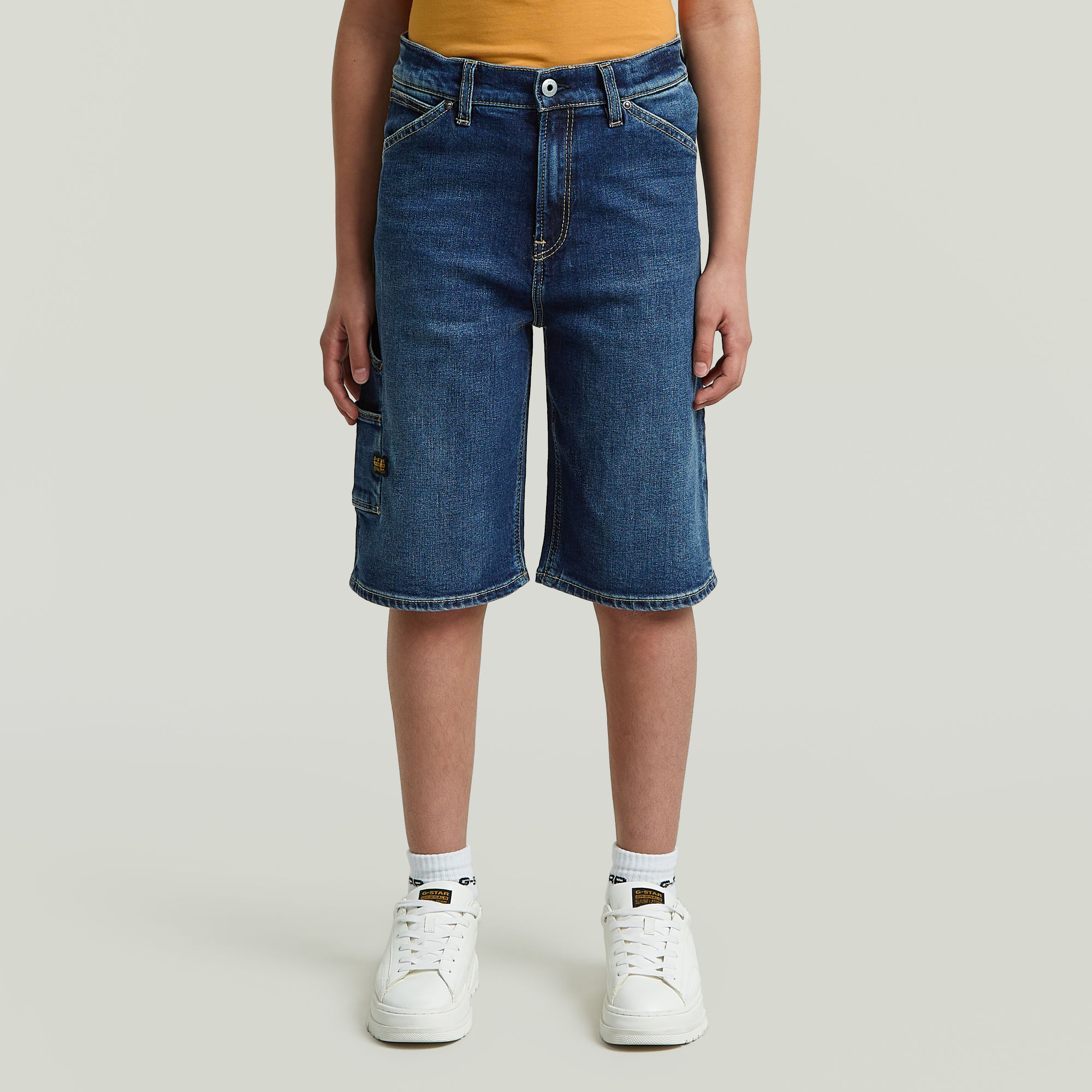 Boys Bam Utility Shorts - Mittelblau - jungen
