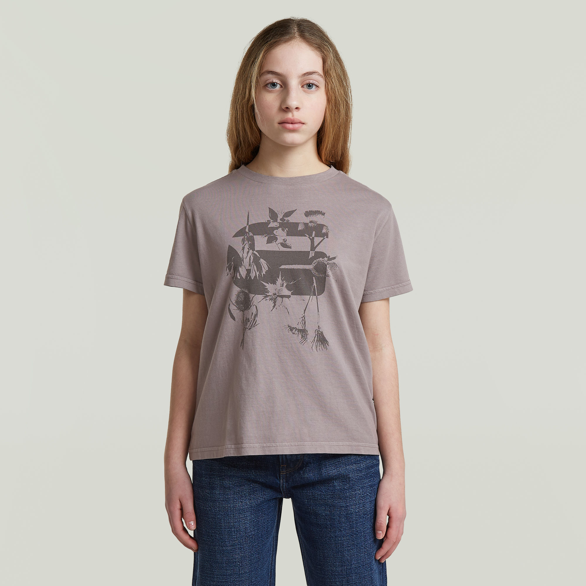 Girls Miller T-Shirt - Grau - mädchen