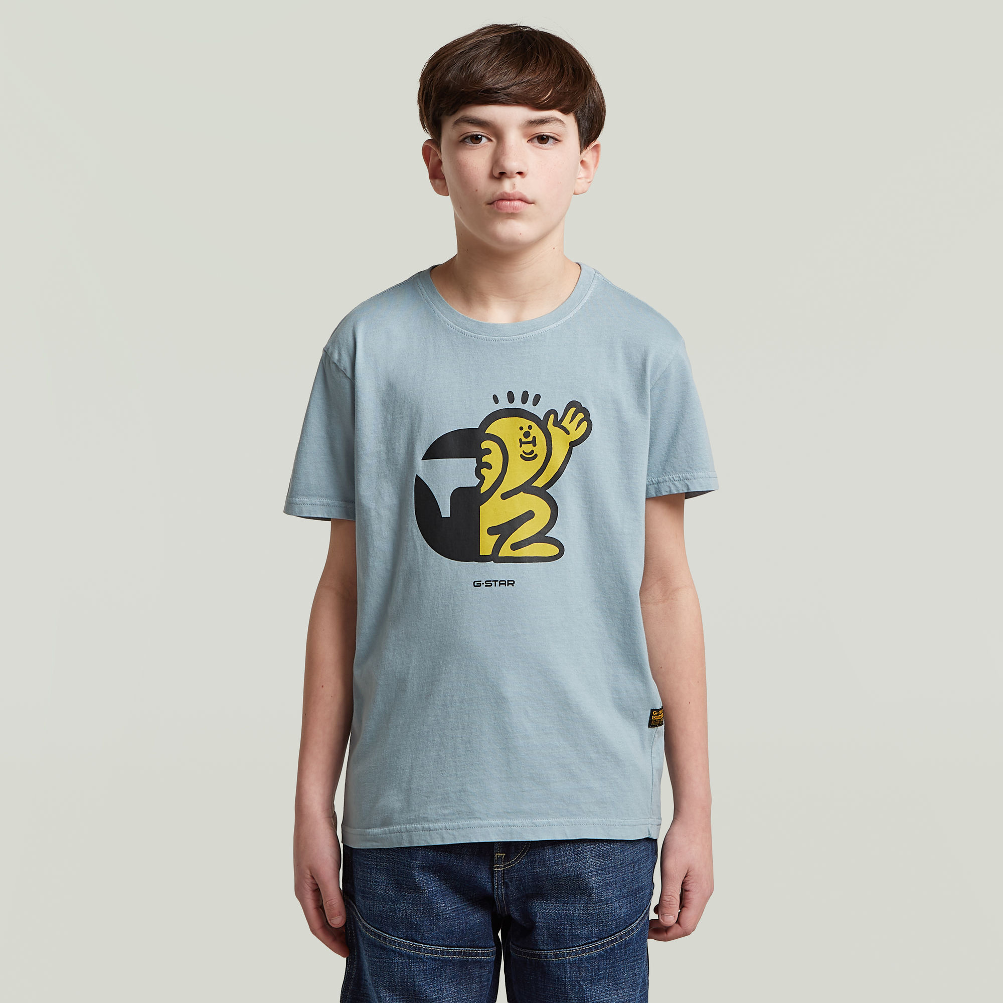 Boys Base T-Shirt - Hellblau - jungen