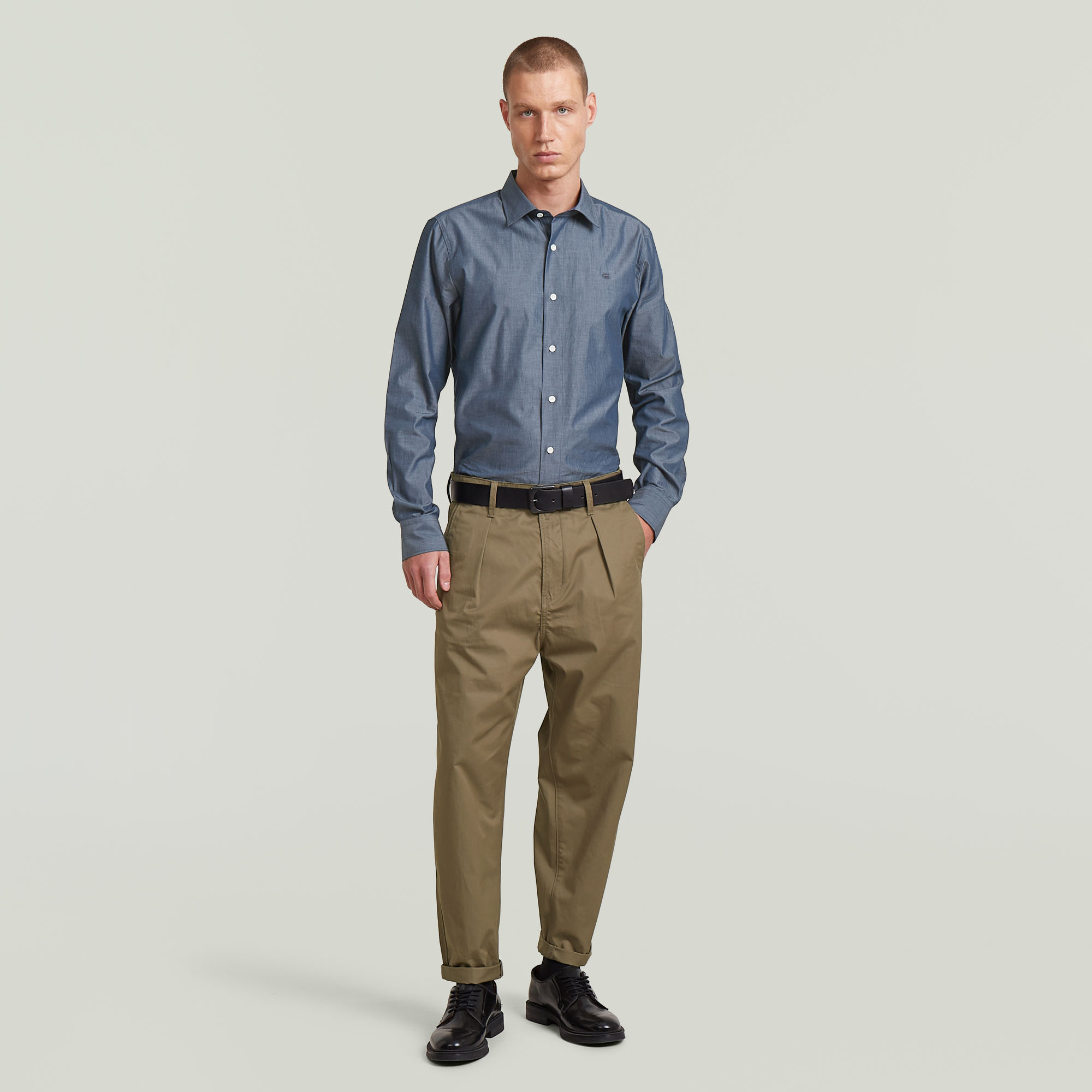 Thumbnail - The Hendrik - Correct Slim Hemd - Mehrfarbig - Herren