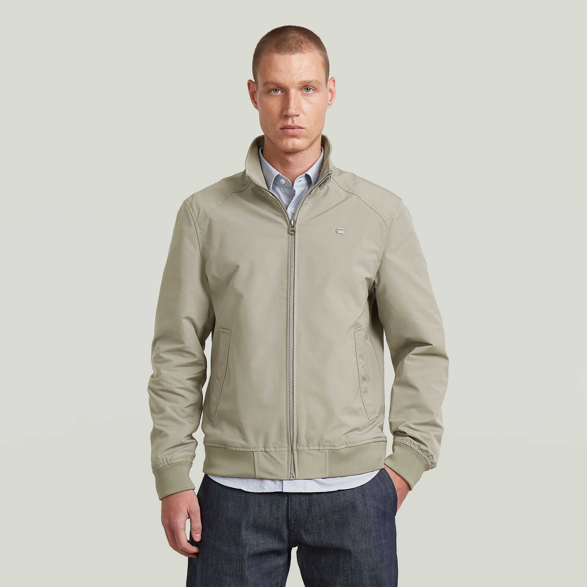 Quinten Correct Track Bomber - Beige - Herren