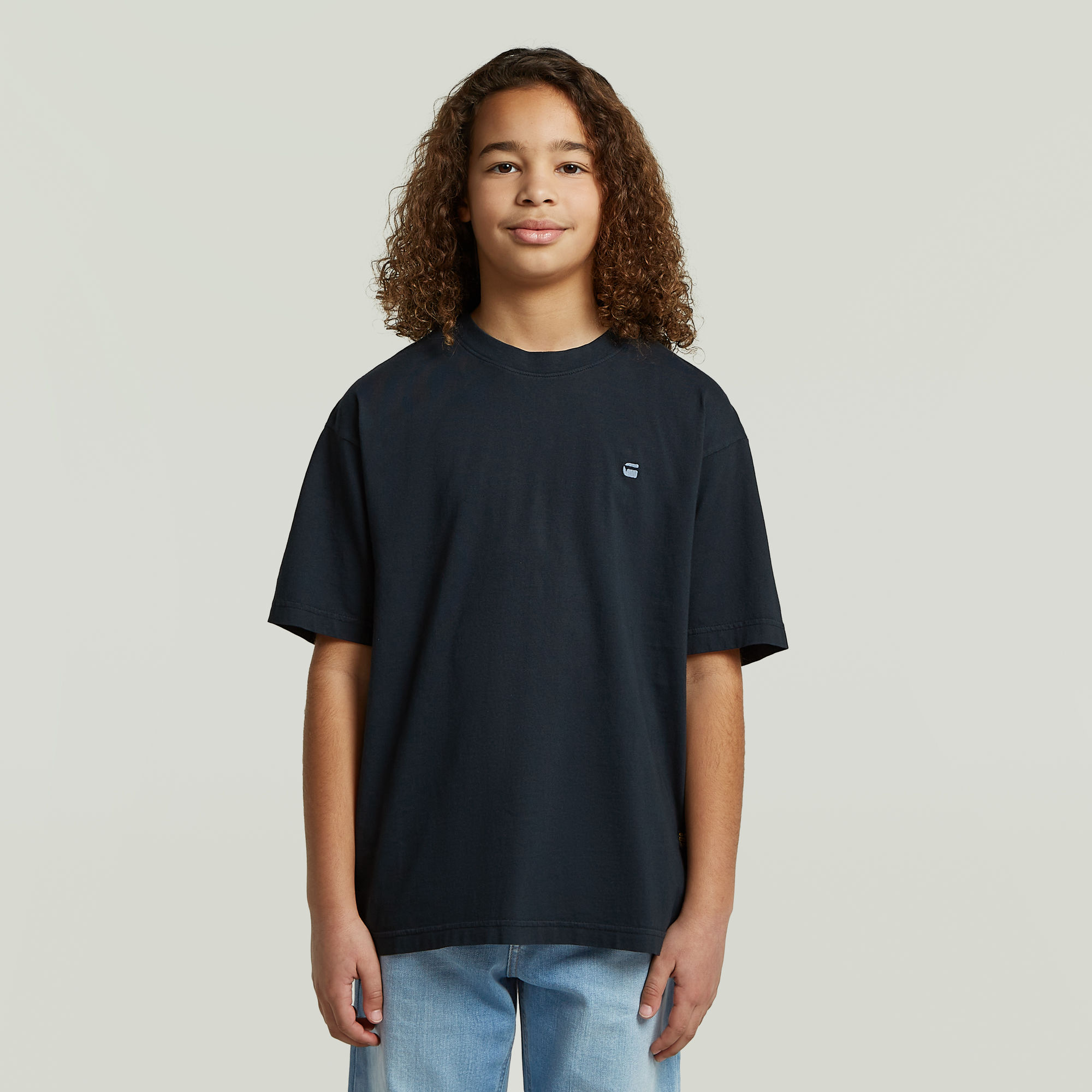 Boys Oversized T-Shirt - Dunkelblau - jungen