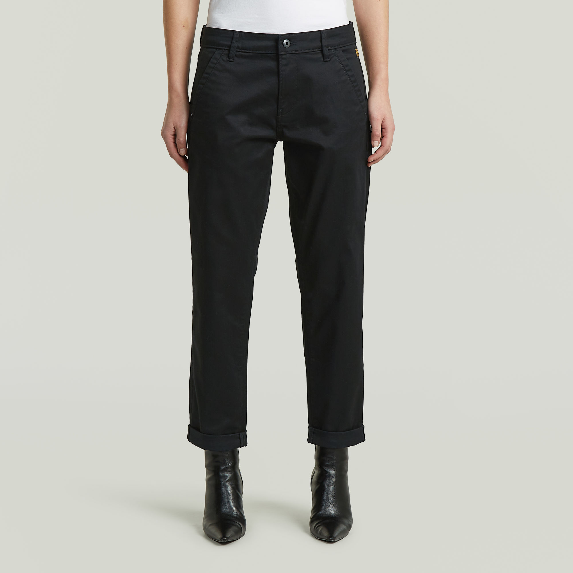 Kate Boyfriend Chino - Schwarz - Damen