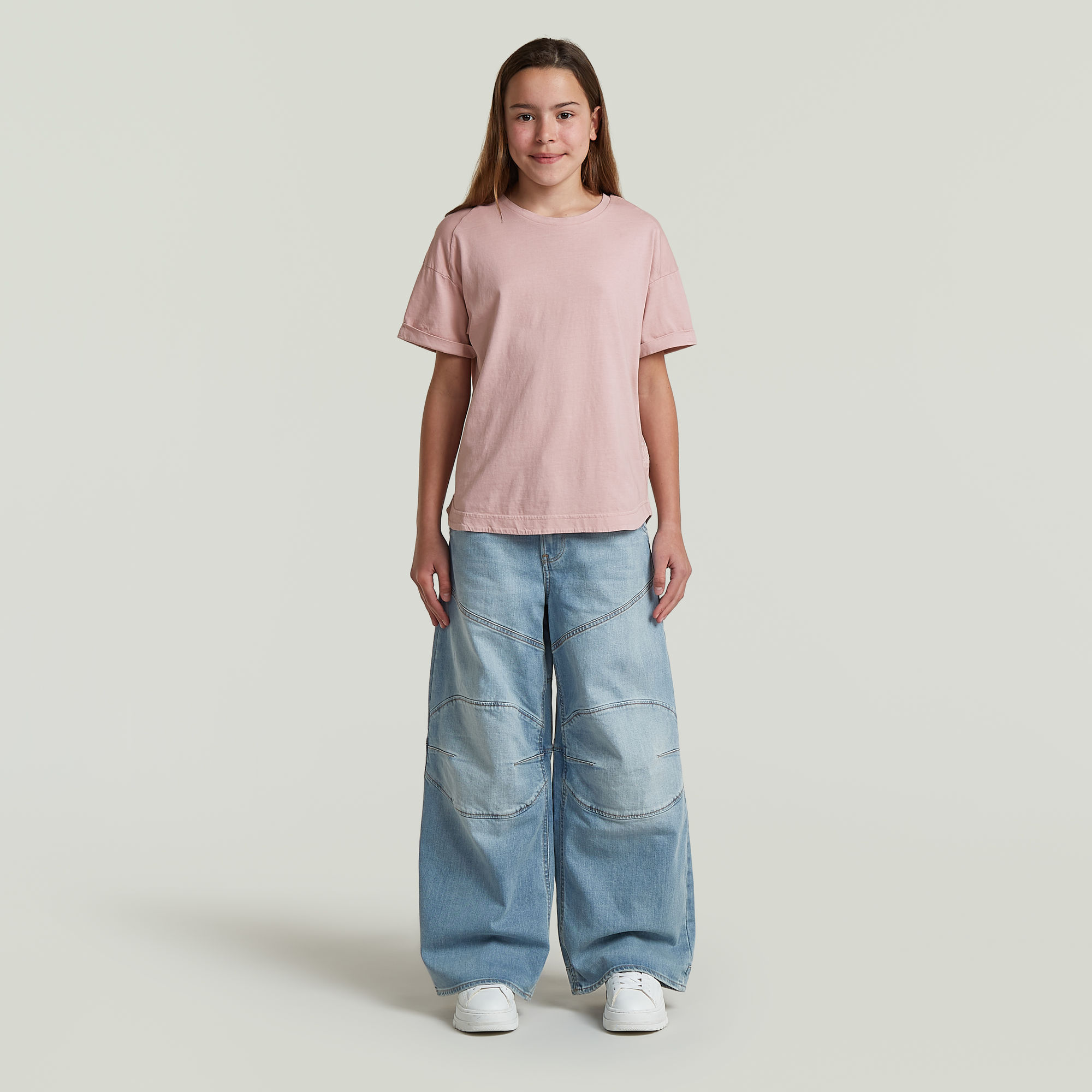 Thumbnail - Girls Oversized Top - Pink - mädchen