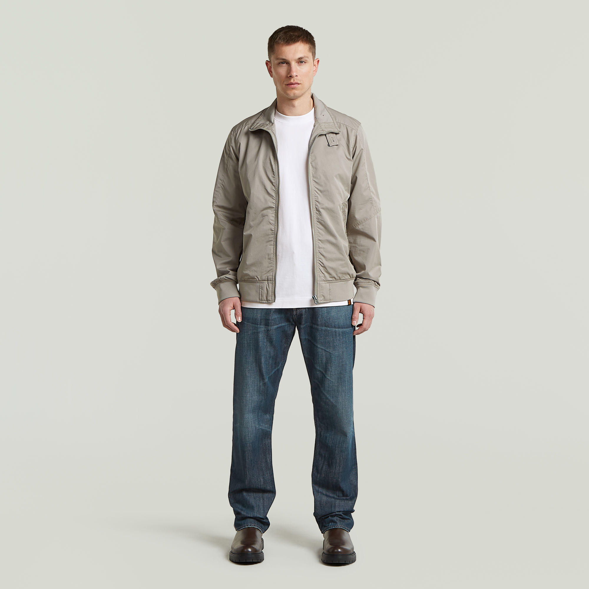 Thumbnail - Track Jacke - Beige - Herren