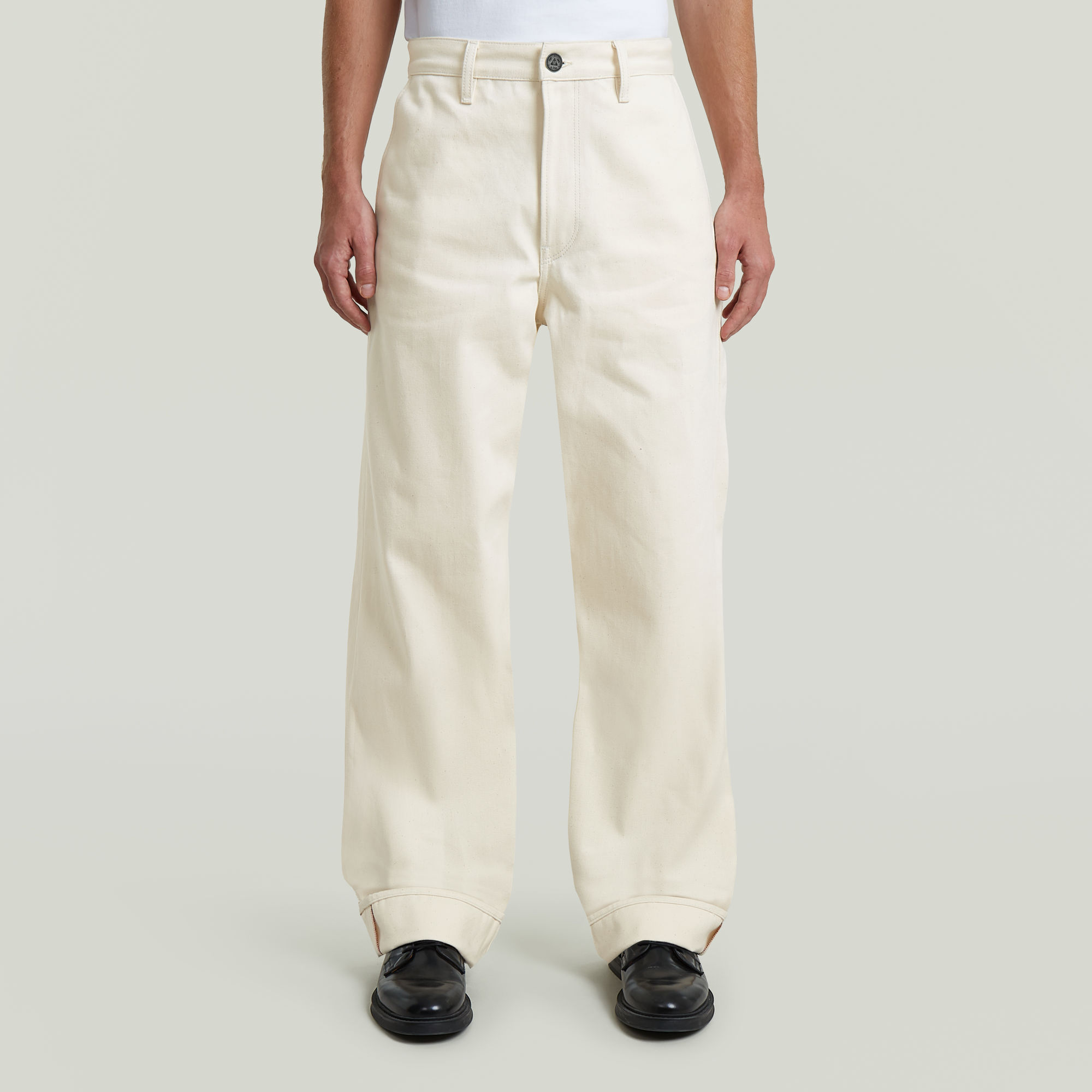 G-S024 Modson Chino Selvedge - Beige - Herren
