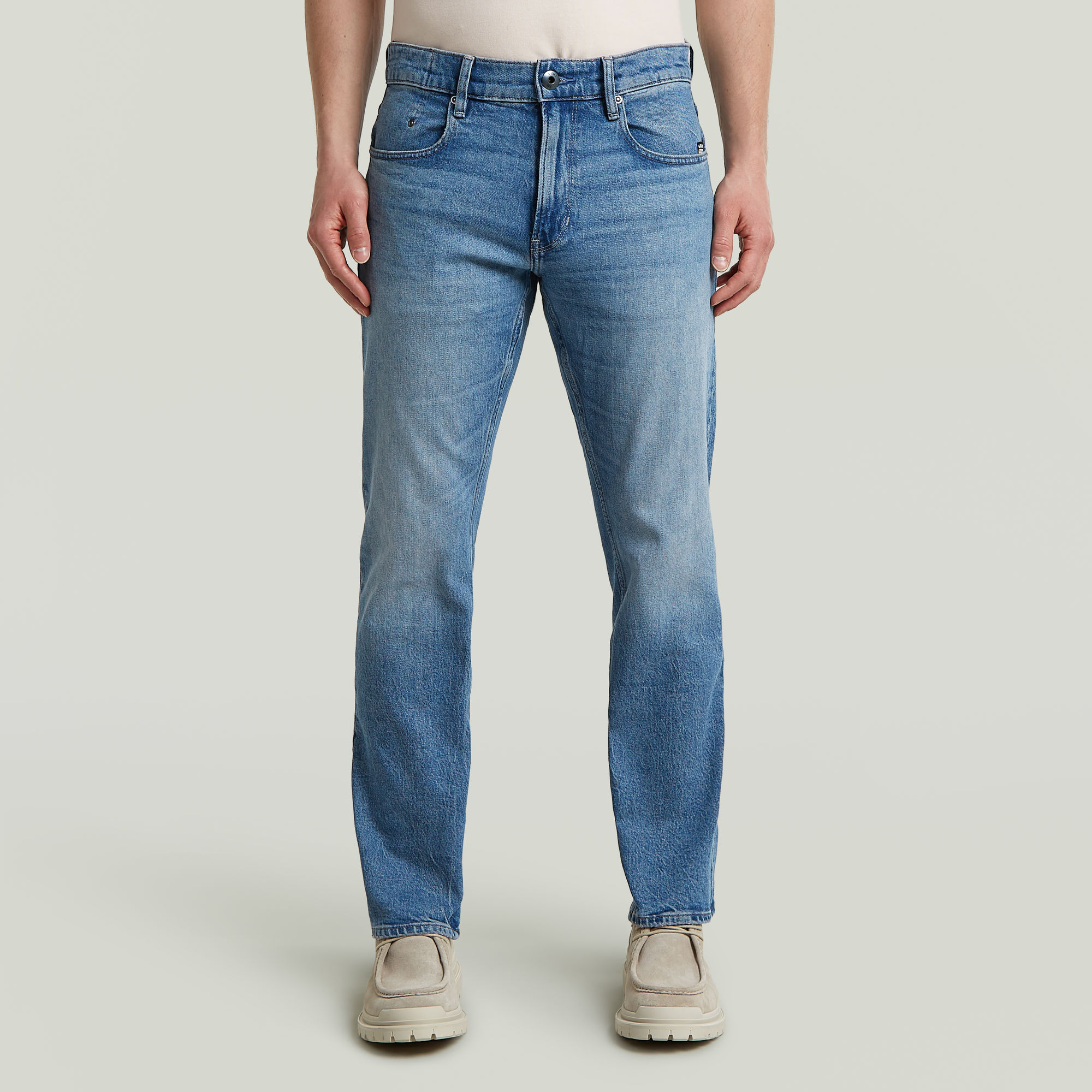 Mosa Straight Jeans - Hellblau - Herren