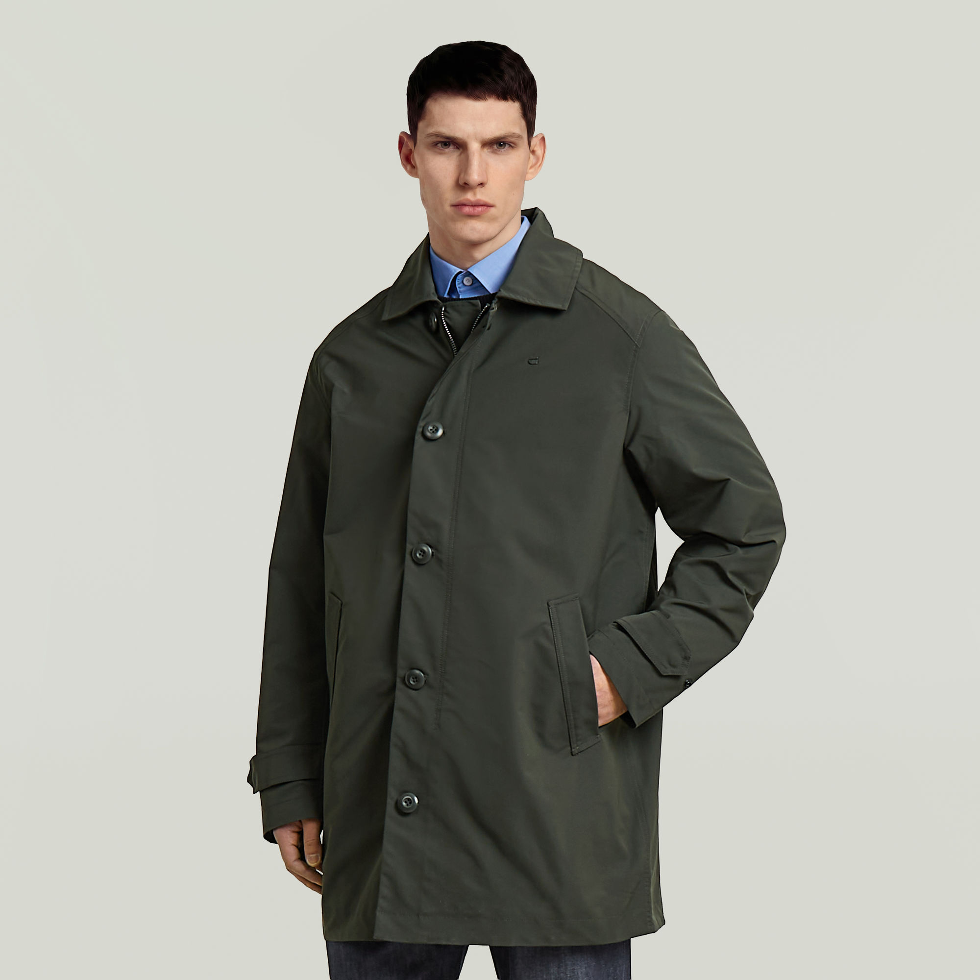 The Julius - Correct Trench - Grau - Herren