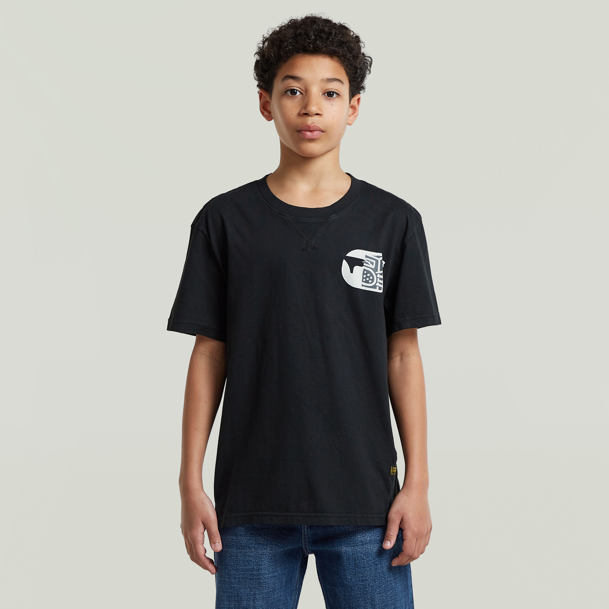 Boys Nifous T-Shirt - Schwarz - jungen