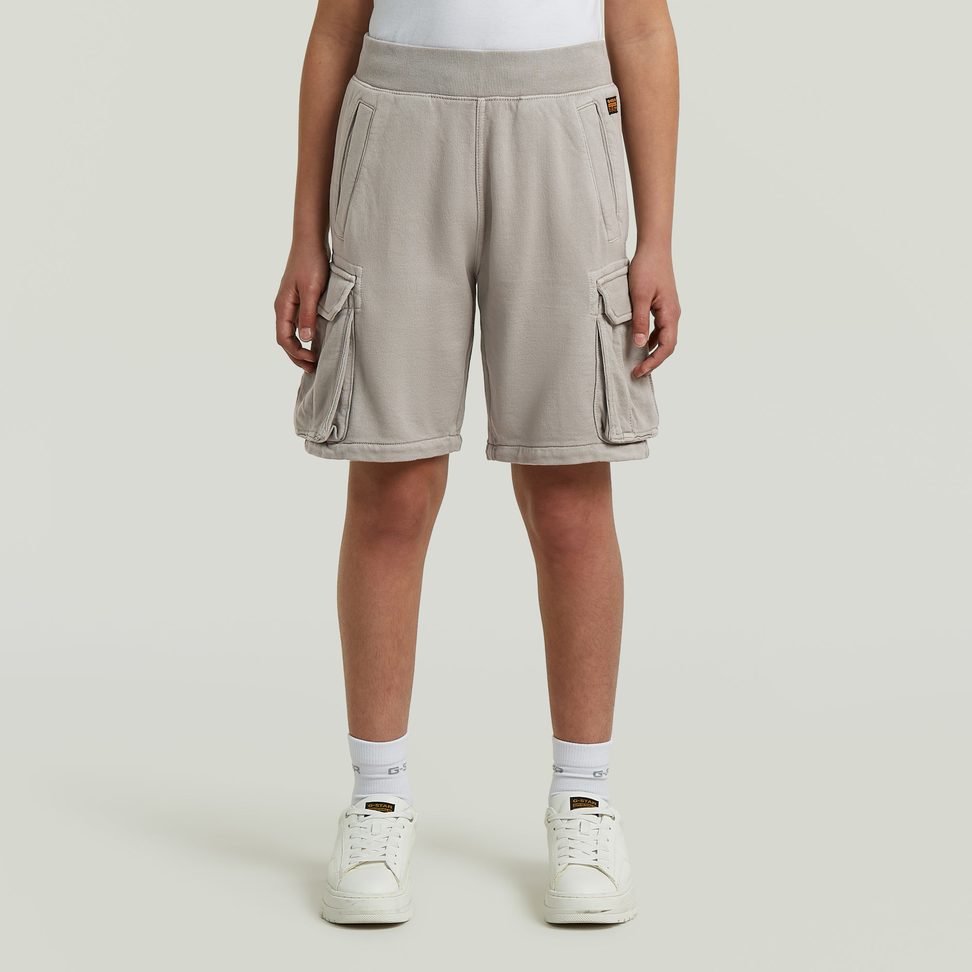 Boys Nifous Cargo Sweat Shorts - Grau - jungen