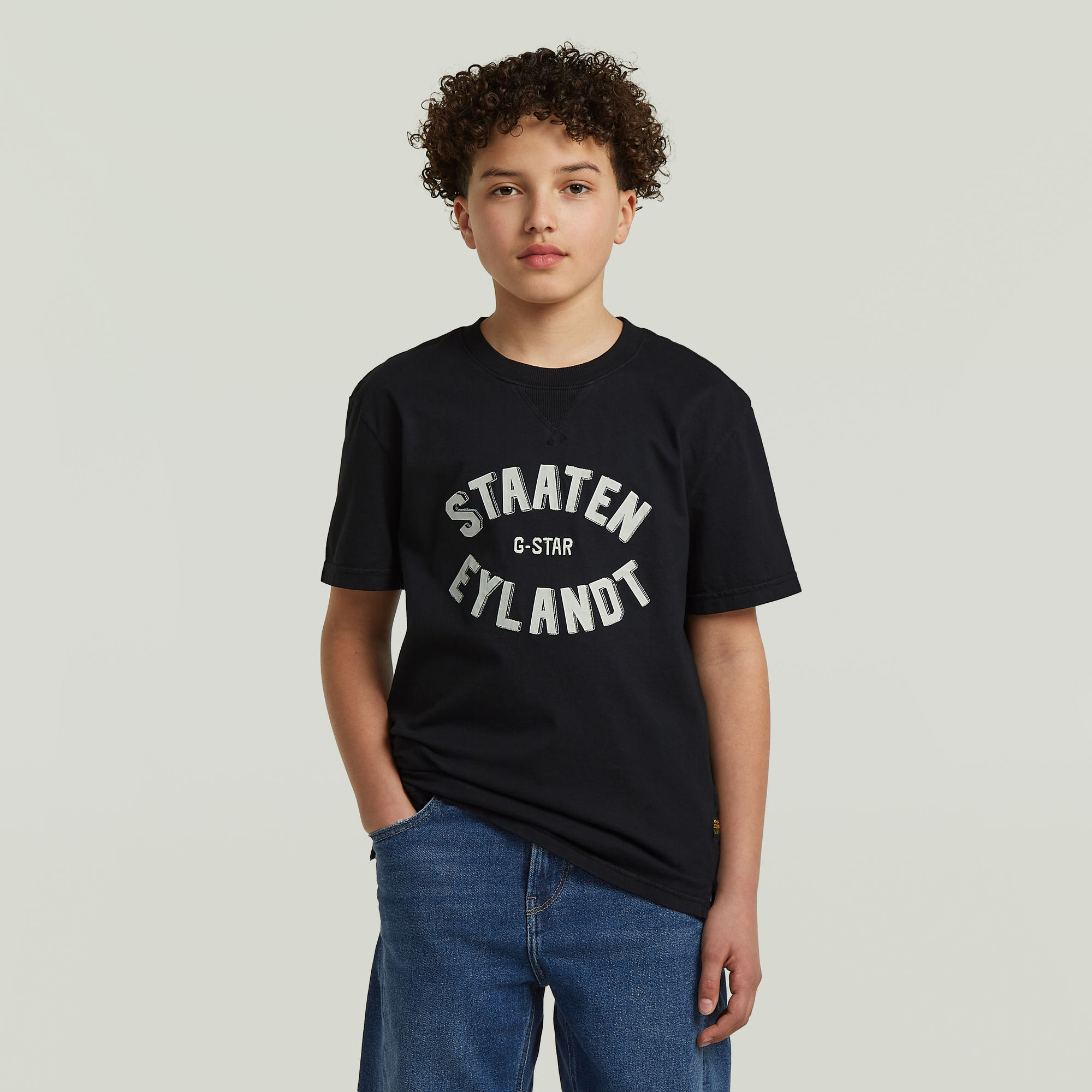 Boys Nifous T-Shirt - Schwarz - jungen