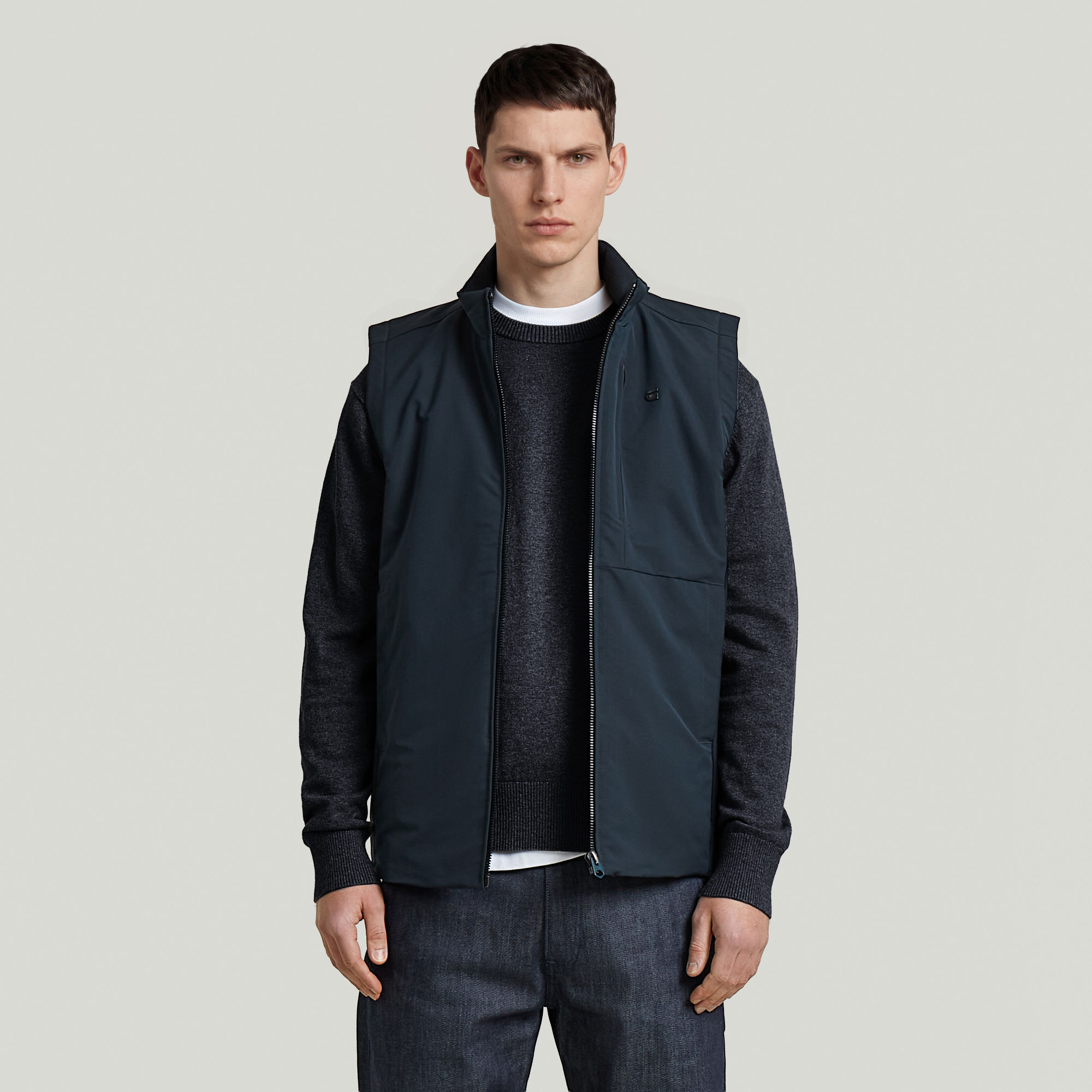 The Fredrik - Correct Padded Weste - Dunkelblau - Herren