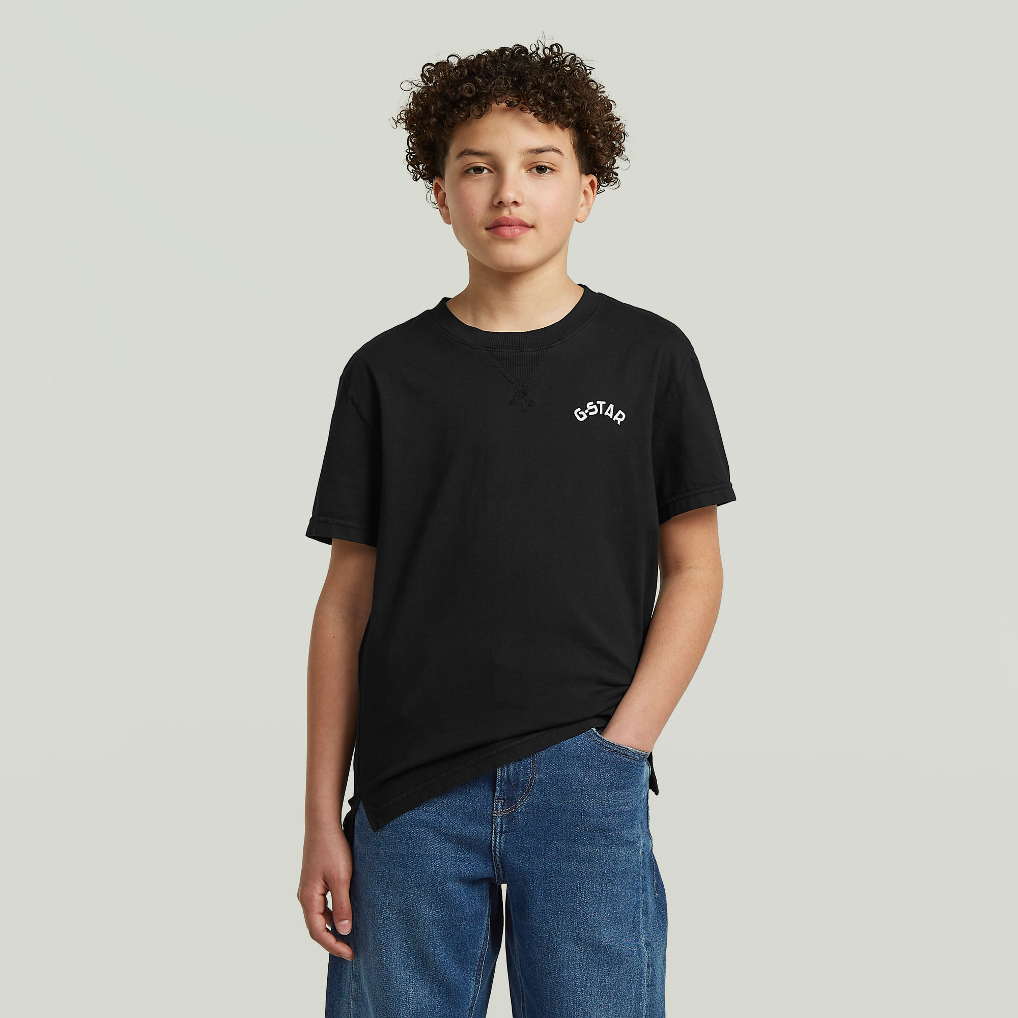 Boys Nifous T-Shirt - Schwarz - jungen