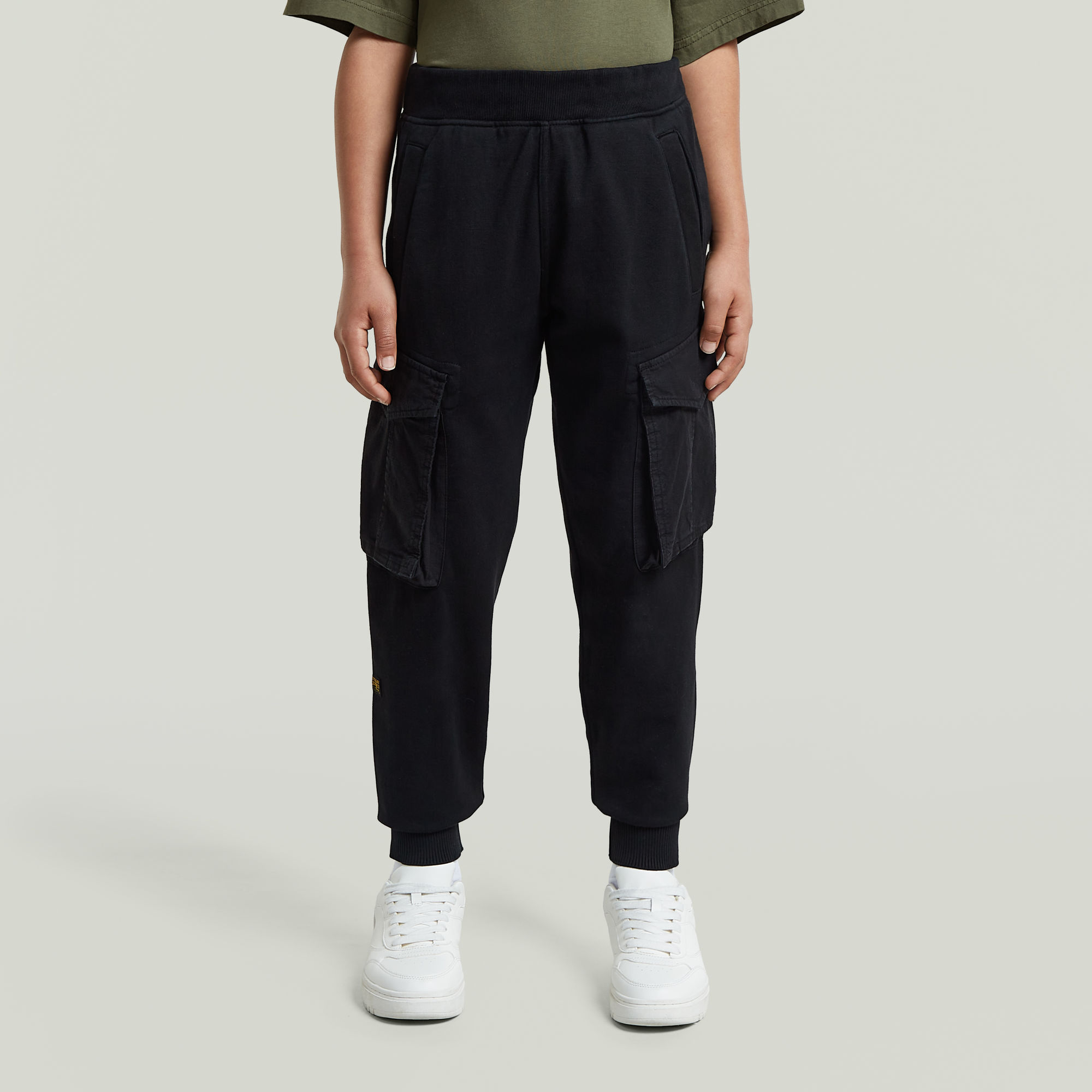 Boys Army Cargo PM Jogginghose - Schwarz - jungen