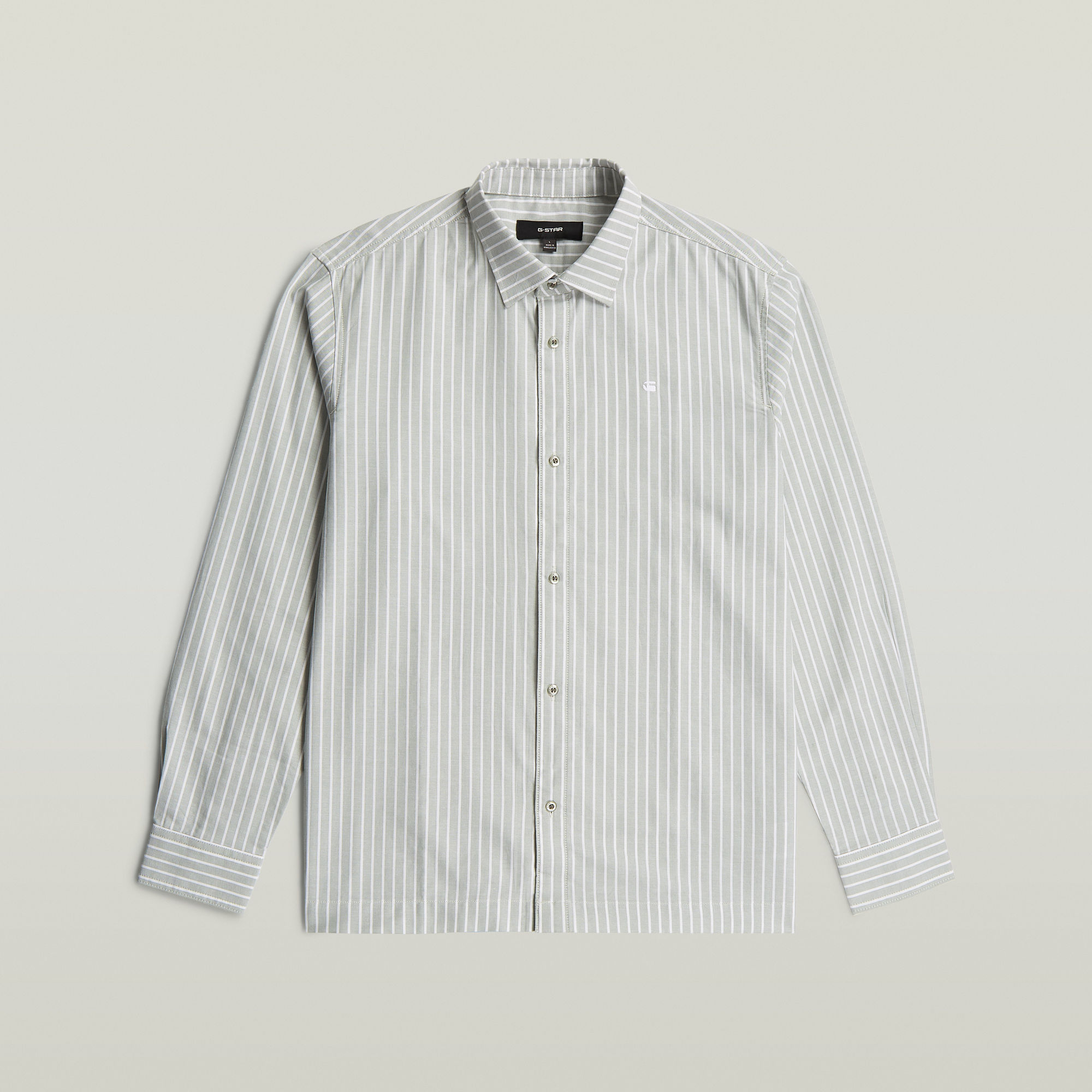 New Straight Hem Hemd - Hellblau - Herren