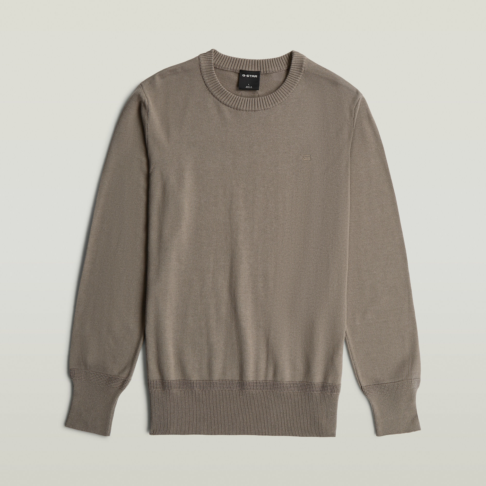 Core Knit Pullover - Beige - Herren