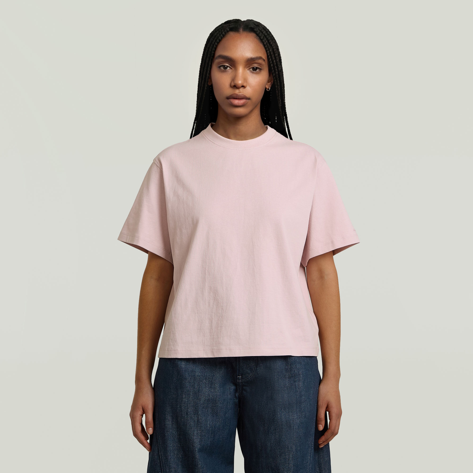 Relaxed T-Shirt - Pink - Damen