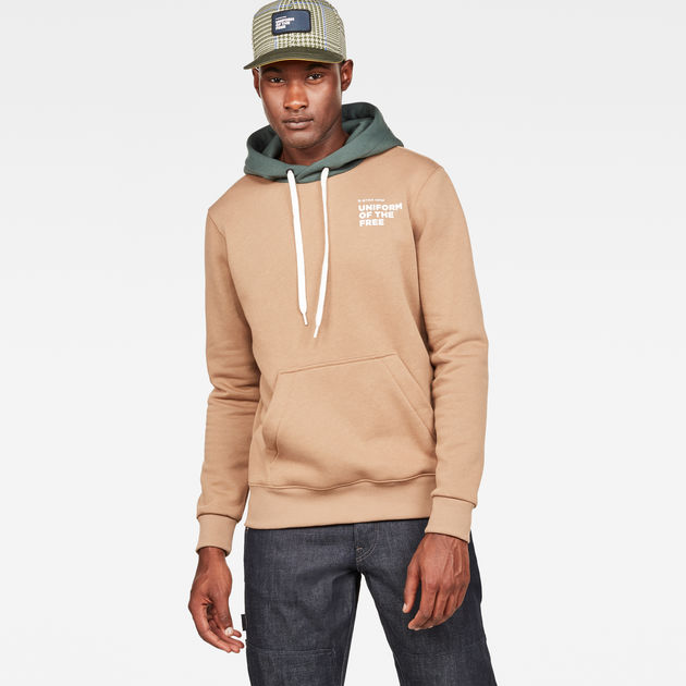 Soldes Raw® Star G Hooded Core Sweat Atacama Hommes ZnPqTxavW