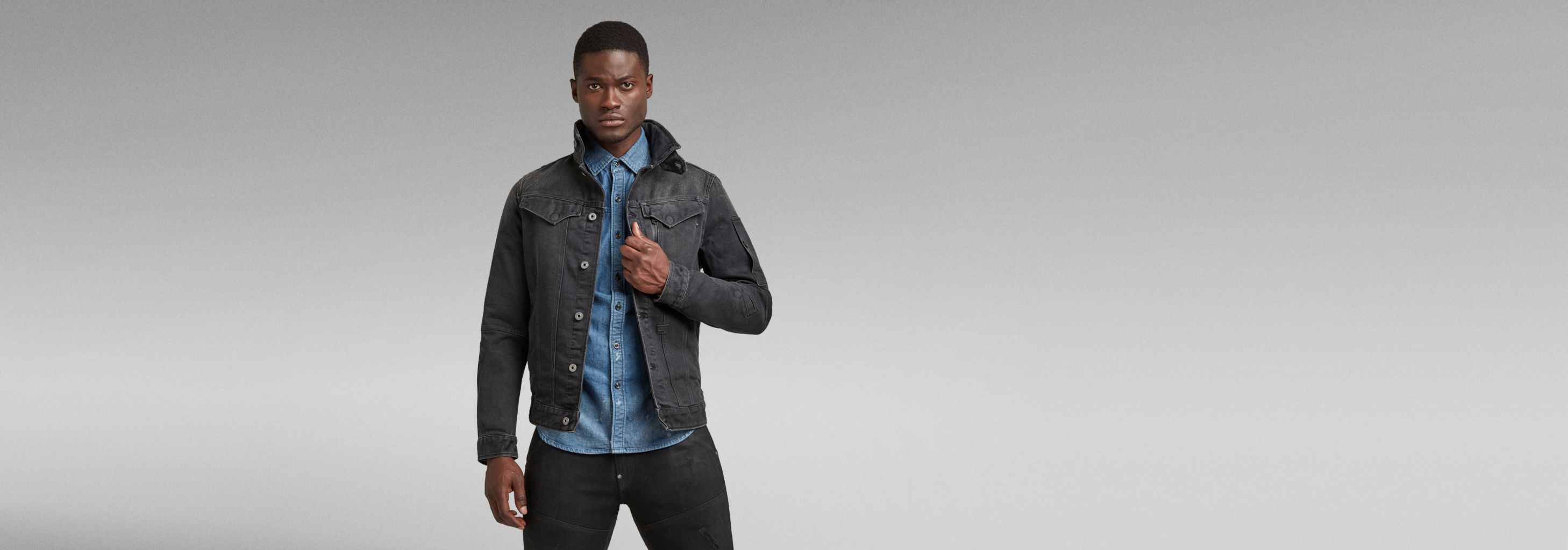 Citishield Slim Jacket | Medium blue | G-STAR® US