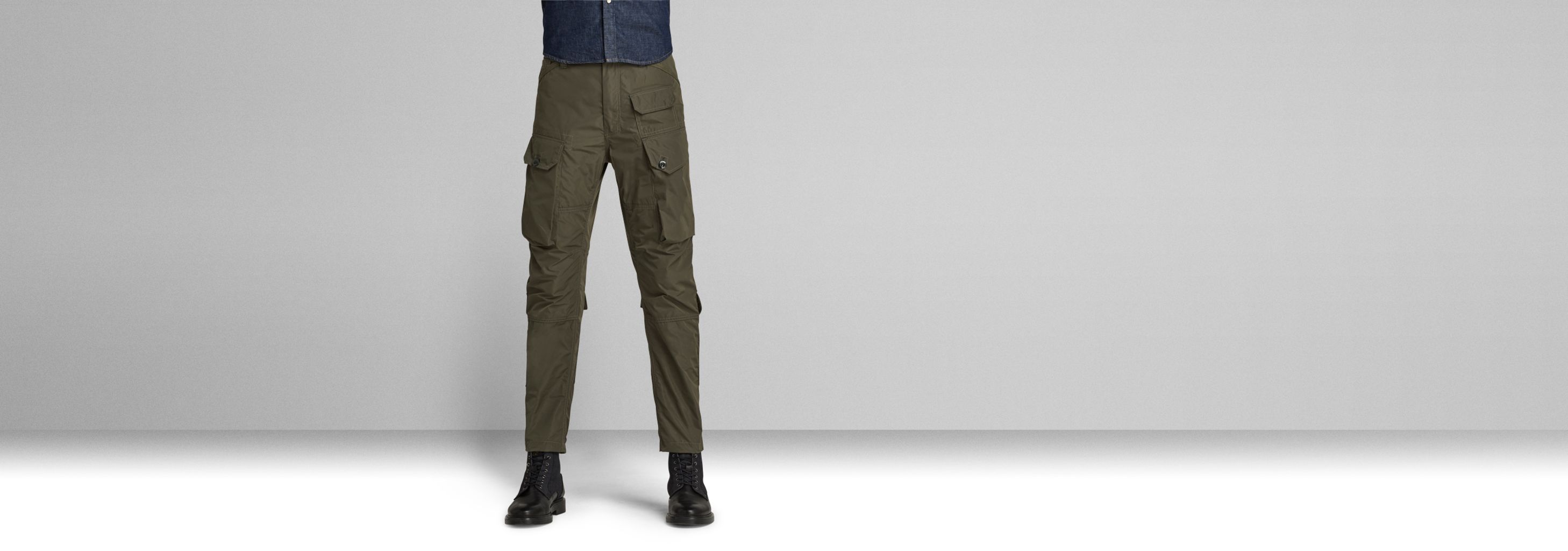 Jungle Relaxed Tapered Cargo Pants | Green | G-STAR® US