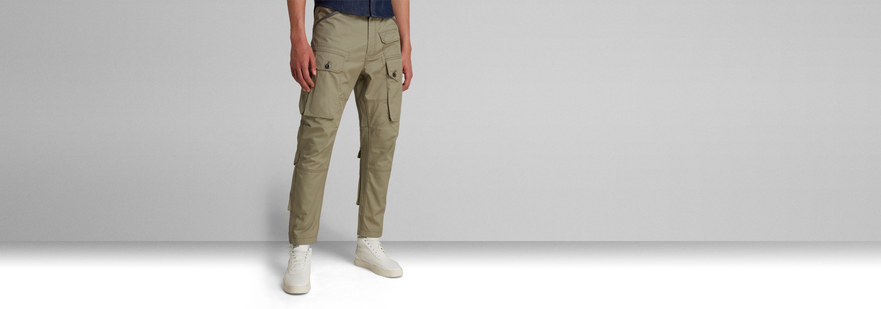 Jungle Relaxed Tapered Cargo Pants | Green | G-STAR® US