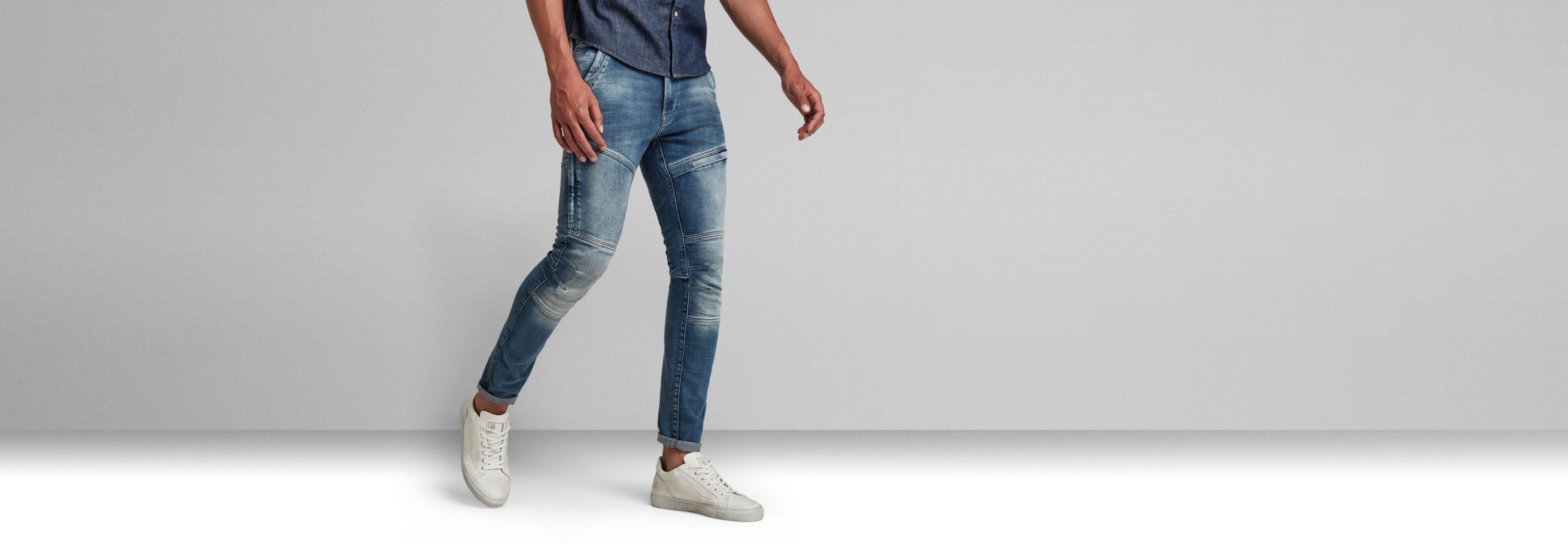 Rackam Skinny Jeans Medium blue G-STAR® HU