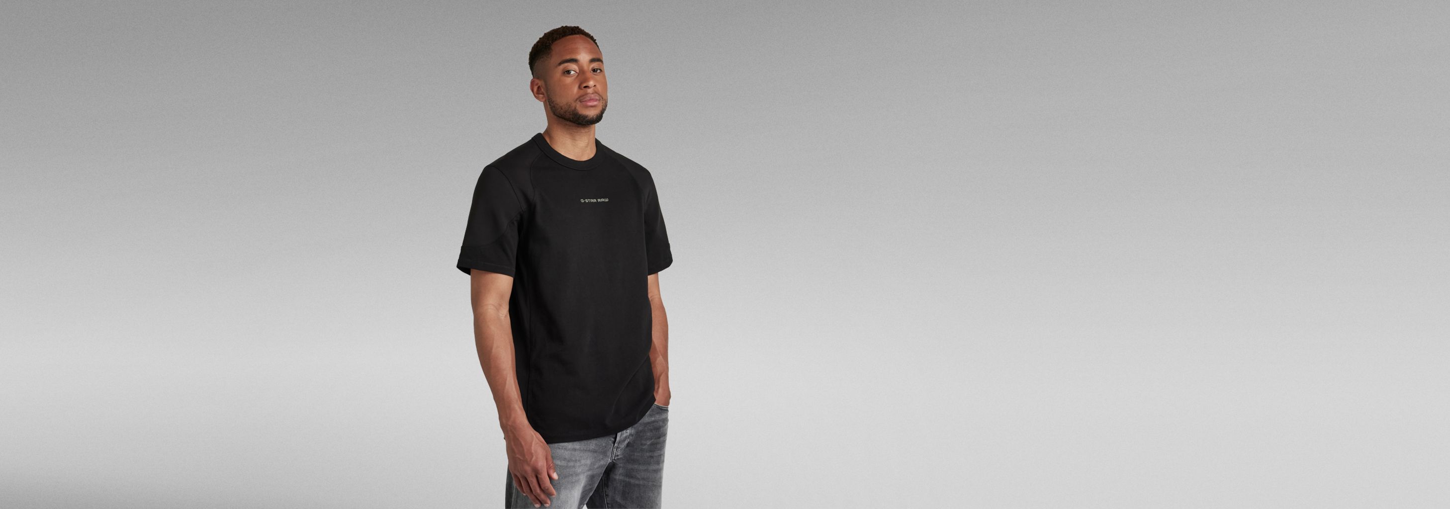 Moto Neoprene T-Shirt | Black | G-STAR® US