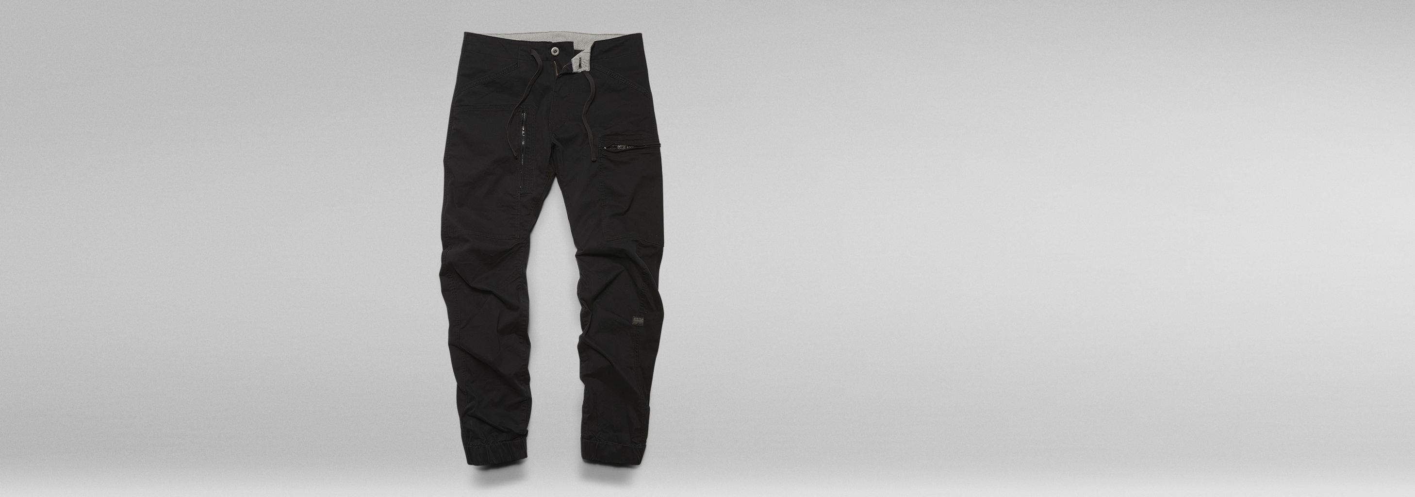 Powel Qane 3D Straight Tapered Cuffed | Black | G-STAR® US