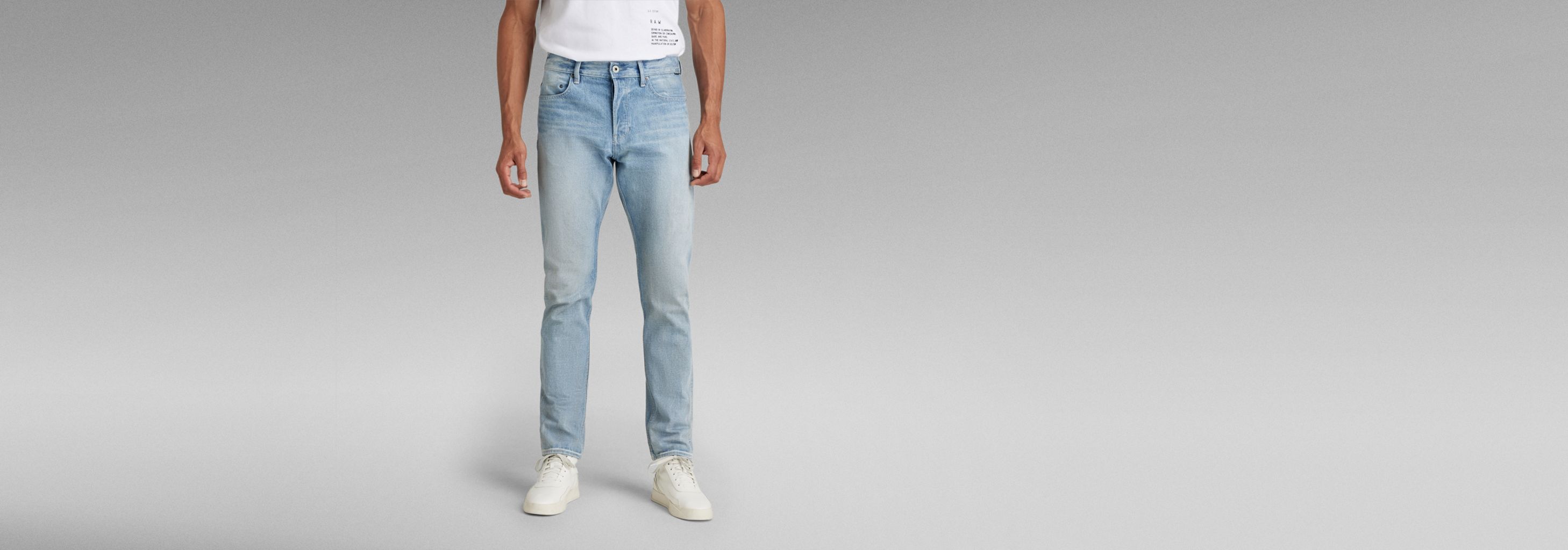 Triple A Regular Straight Jeans | Light blue | G-STAR® US
