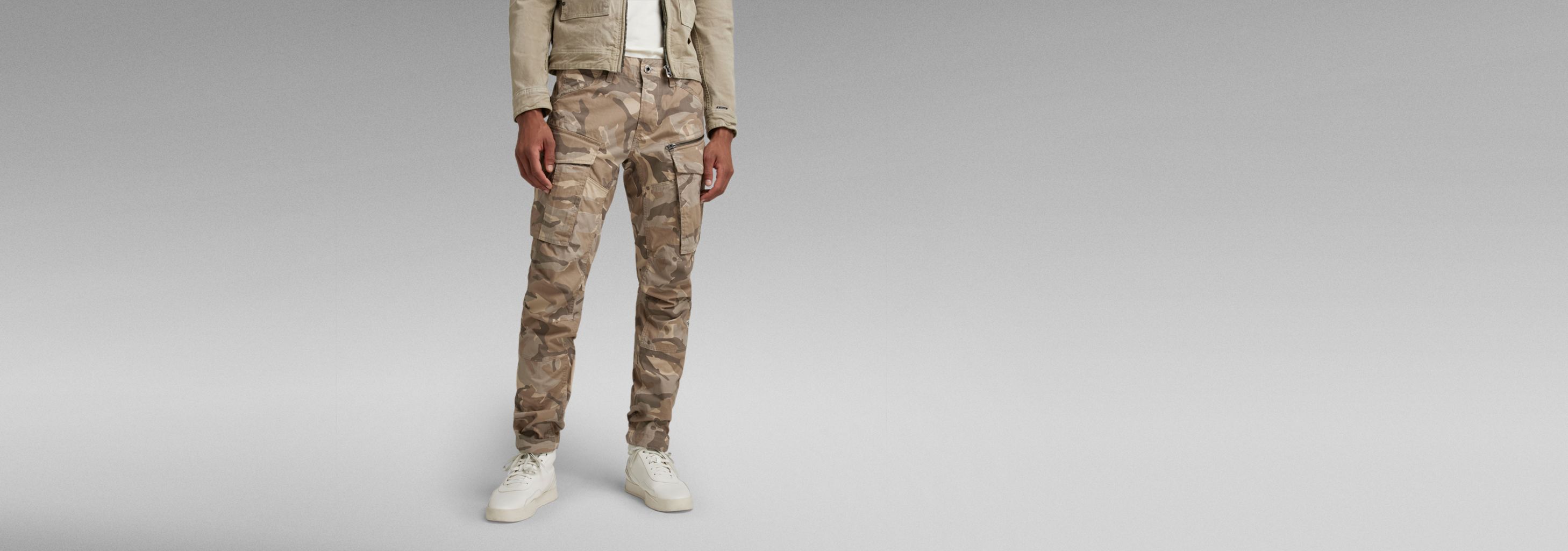 店内商品がすべてレジにて半額！！ Pants Tapered Regular 3D Zip Rovic | US G-STAR® | color Multi パンツ
