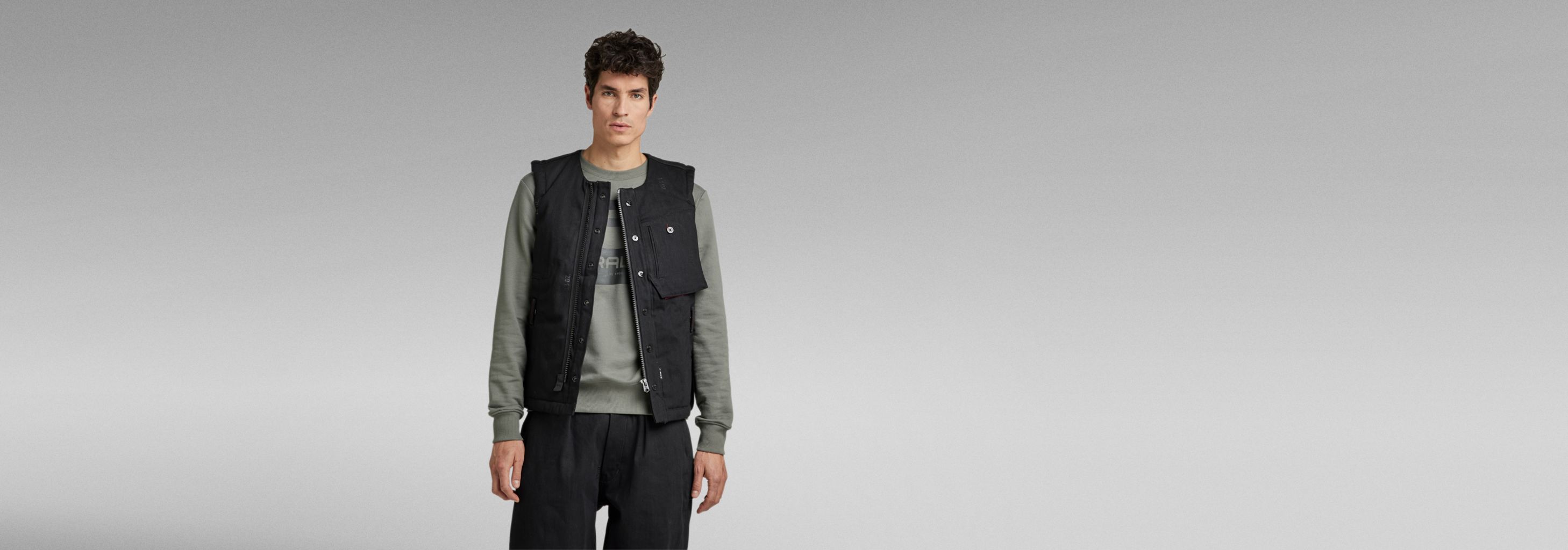 GSRR Vest | Black | G-STAR® US