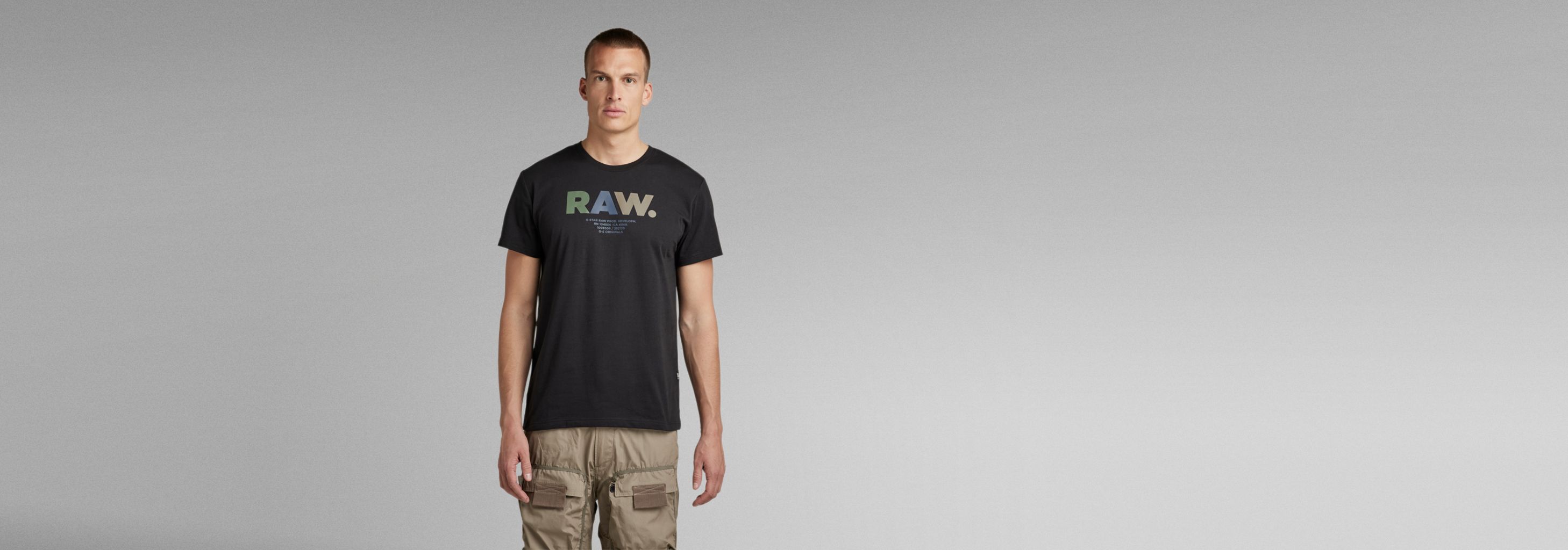 送料込★G-Star★Multi Colored Tシャツ Multi Colored RAW. T-Shirt | Black | G-STAR® US