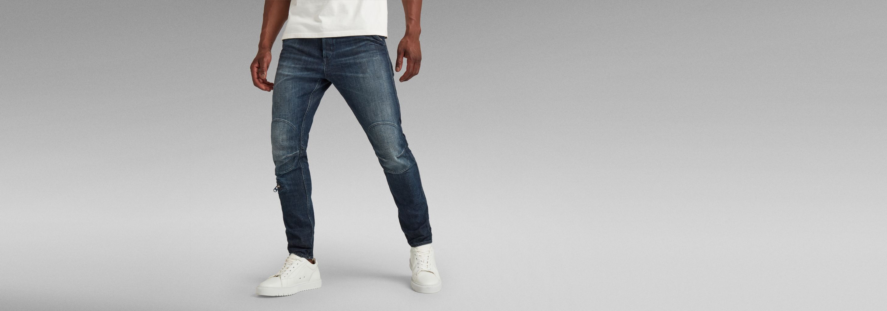 Pilot 3D Slim Jeans | Dark blue | G-STAR® US Pilot 3D Slim Jeans | Dark blue | G-STAR® US