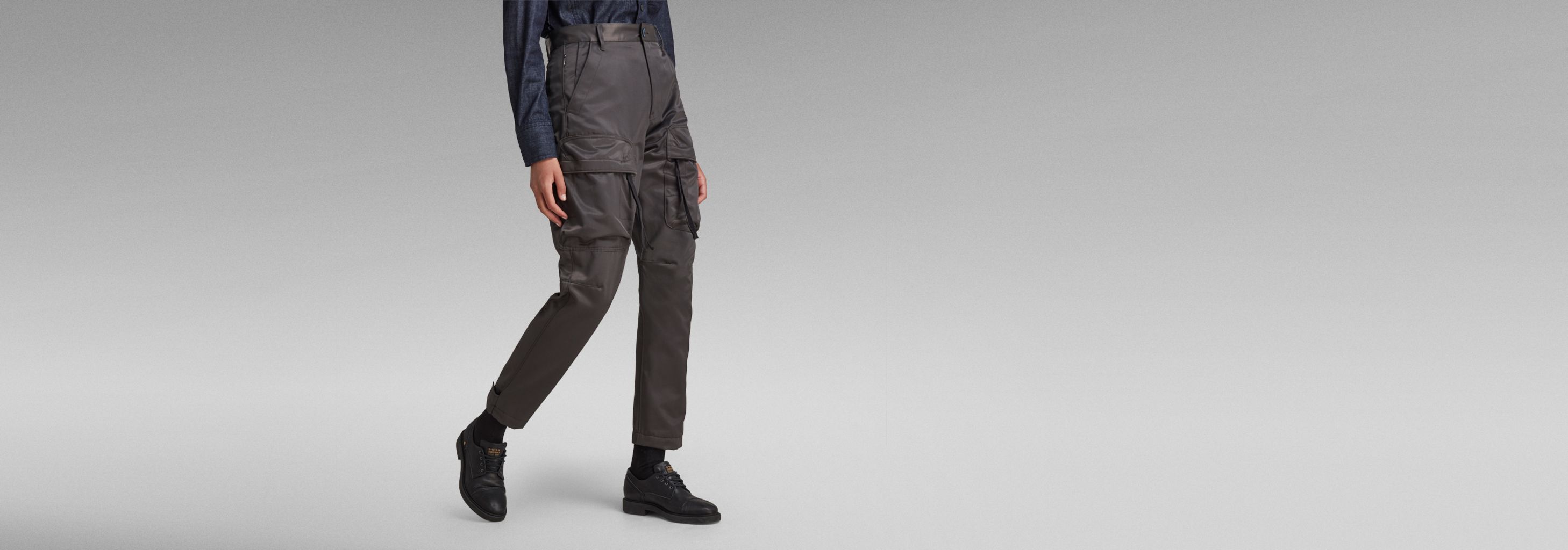 theredthread ♡ S pocket pants long grey THEREDTHREAD / ザレッドスレッド】S pocket pants long