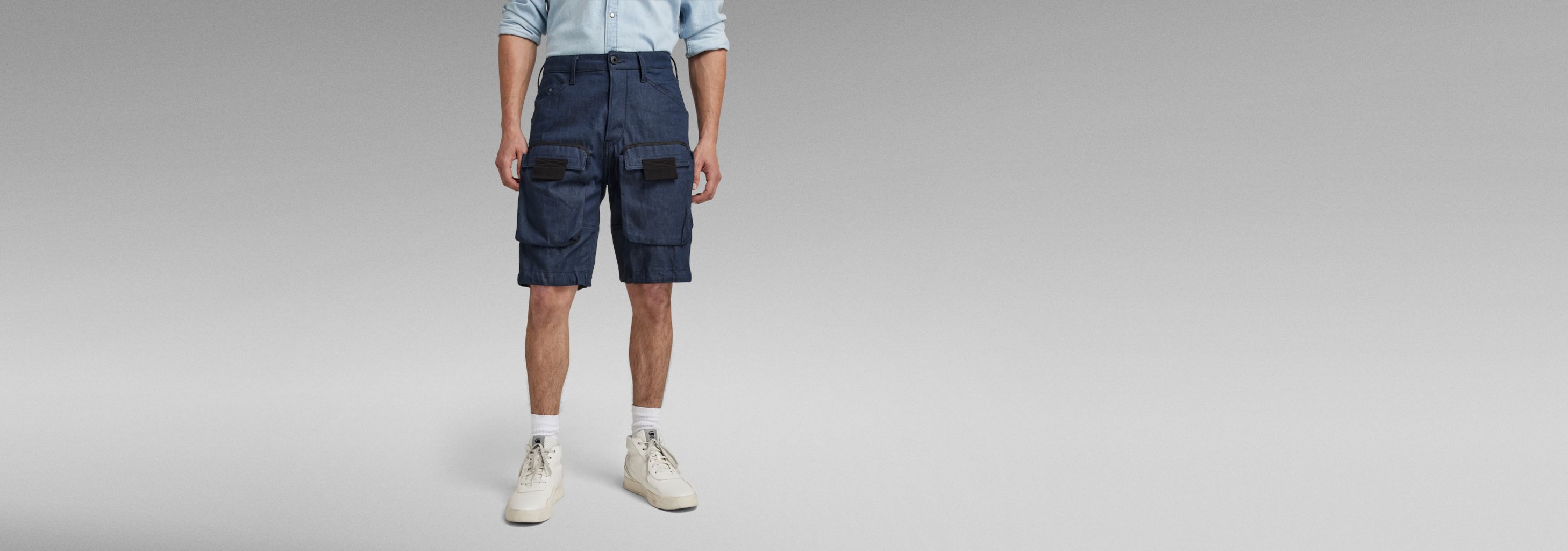 3D PM Cargo Shorts | Dark blue | G-STAR® US