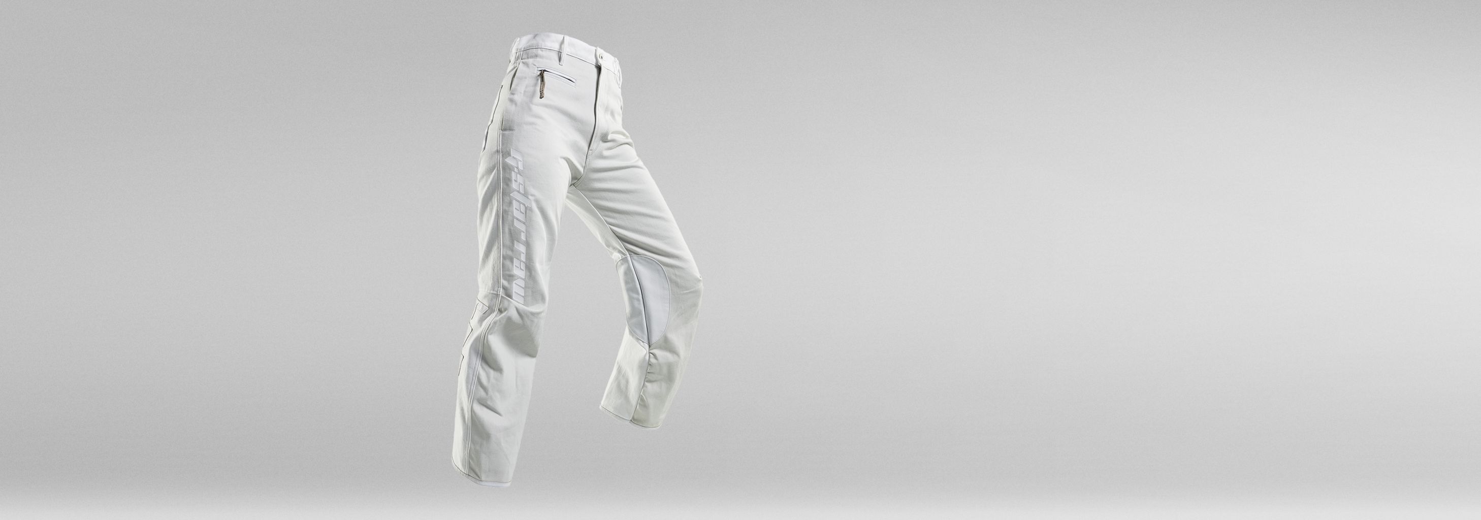 Lynton Star Jean in White Lynton Star Jean in White