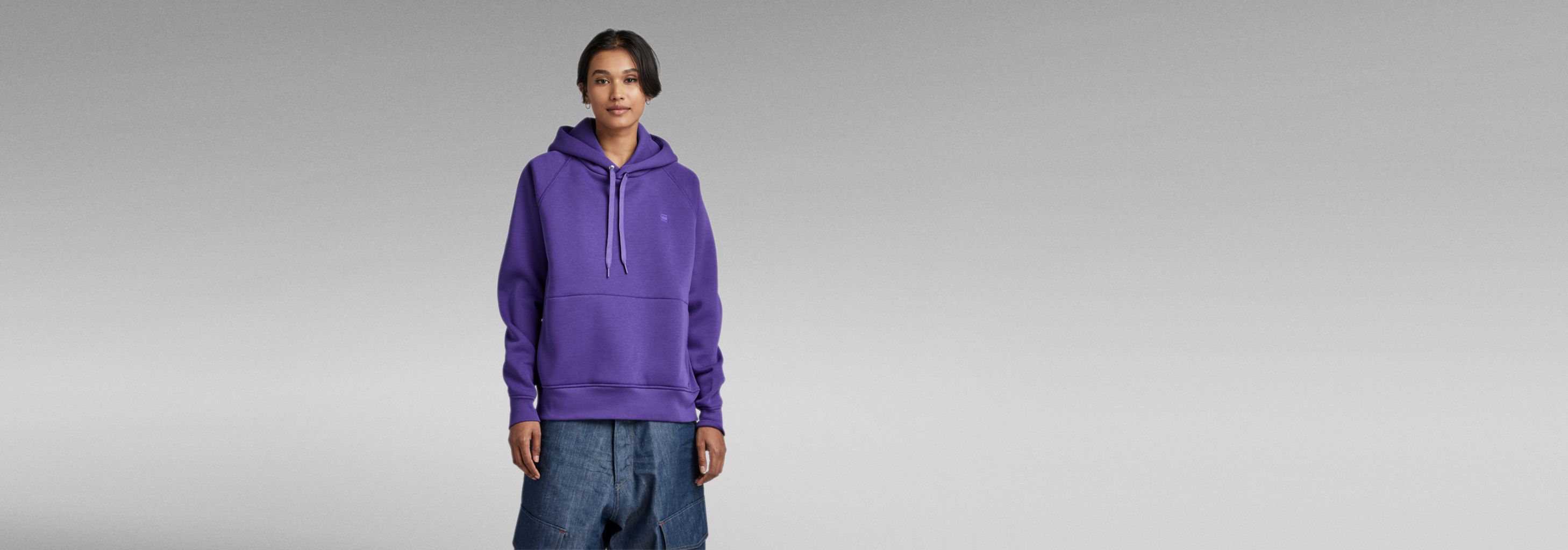 Premium Core 2.0 Hoodie | Purple | G-STAR® US
