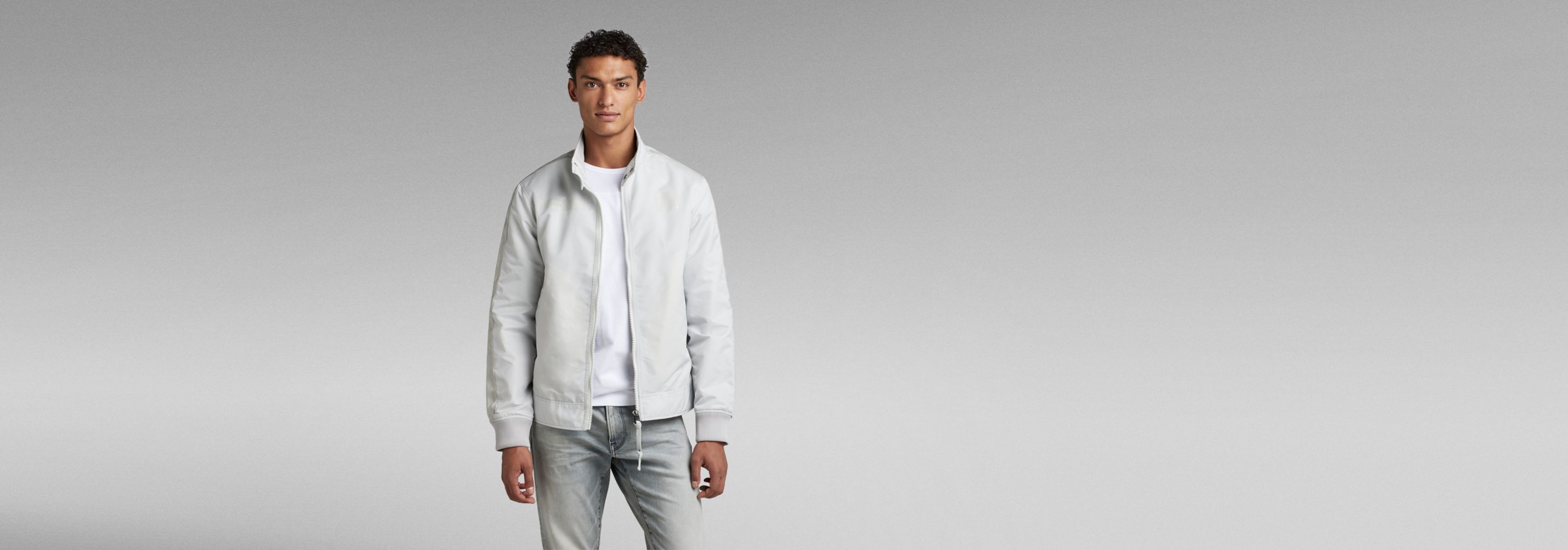 Harrington Jacket | Grey | G-STAR® TW