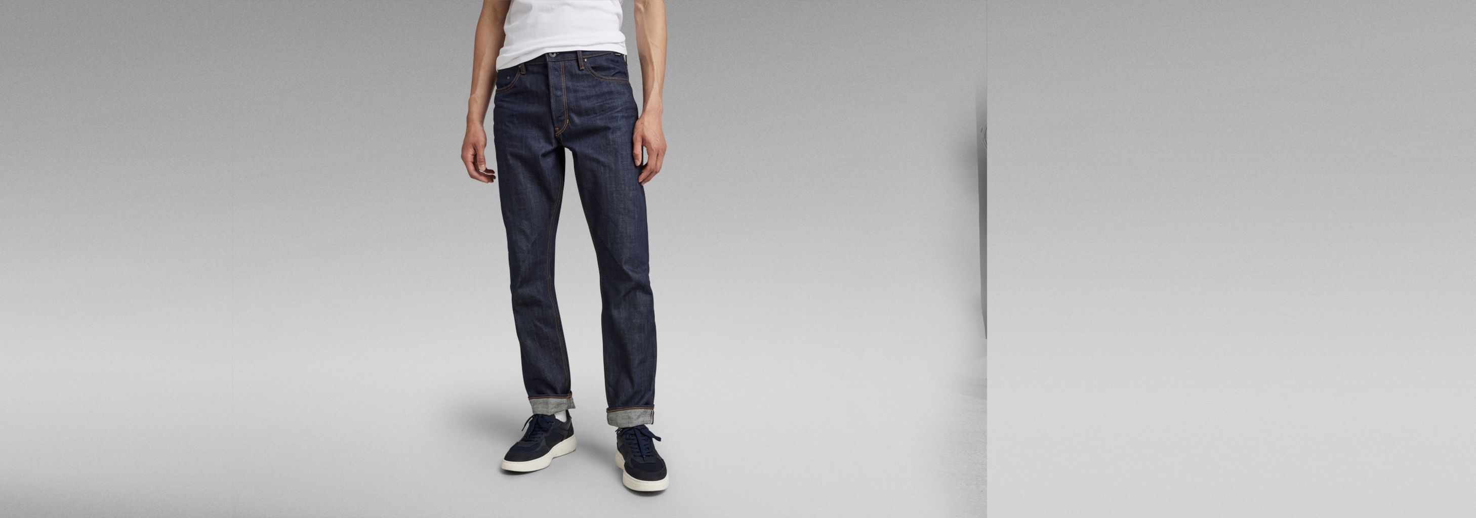 G-STAR RAW Denim ダークブルー ジーンズ　ストレート　w32 3301 Straight Jeans | ダークブルー | G-STAR® JP