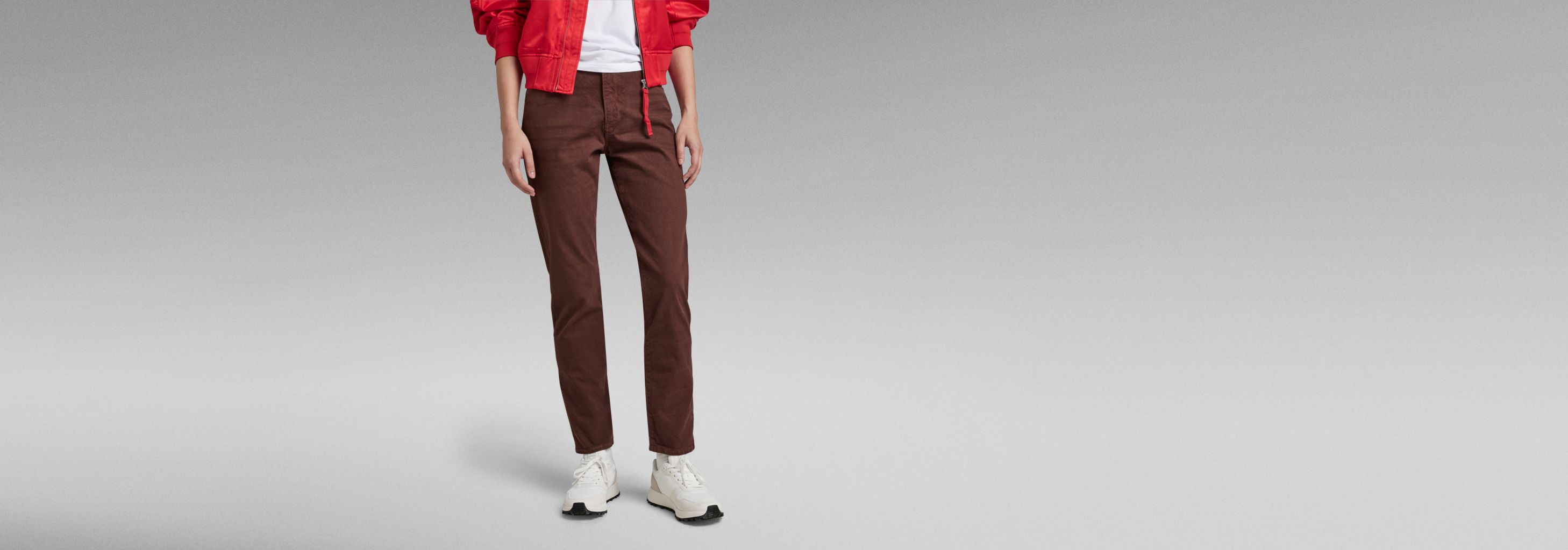 Virjinya Slim Jeans | Brown | G-STAR® US